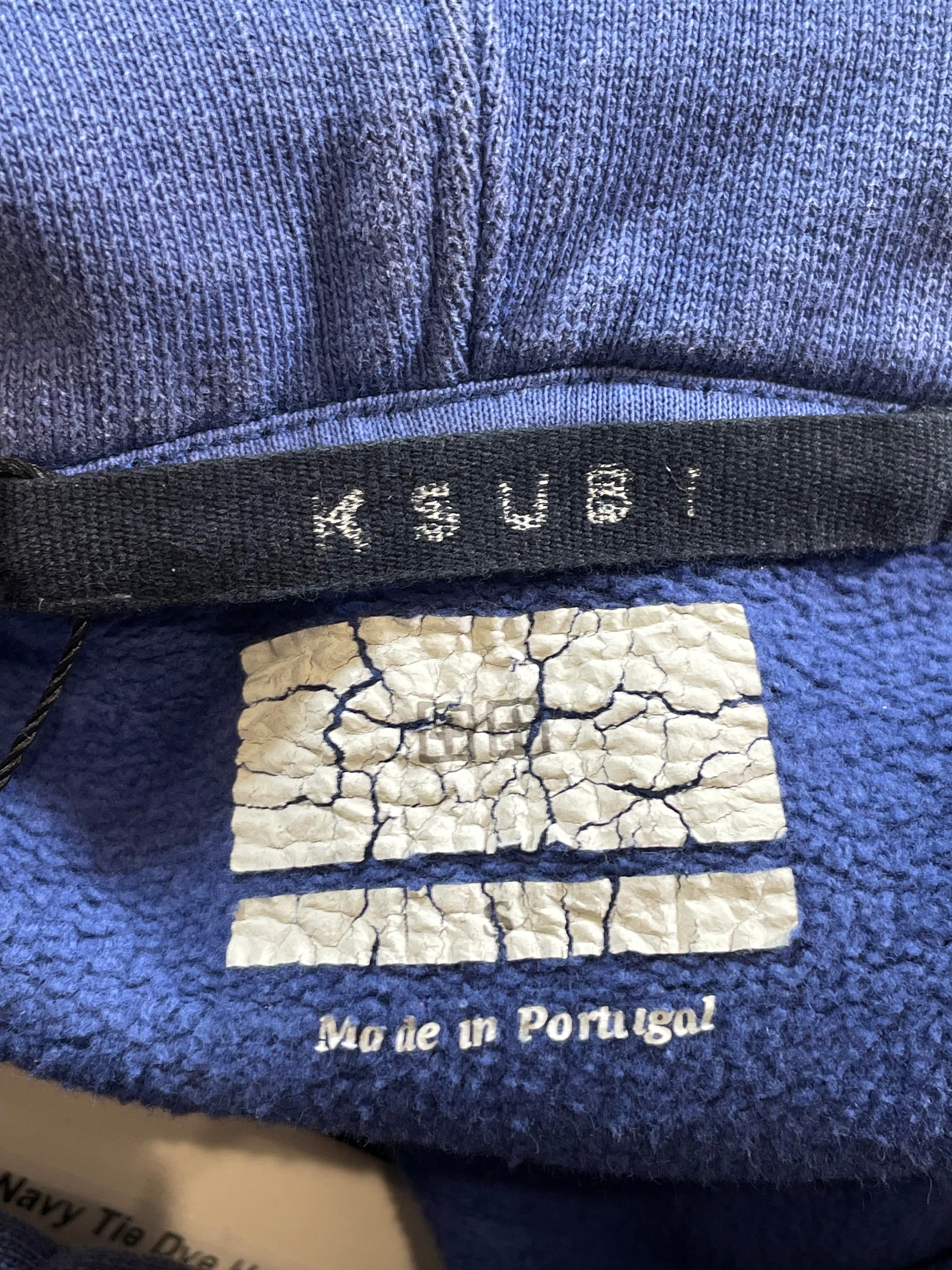 Ksubi Navy Tie Dye Hoodie