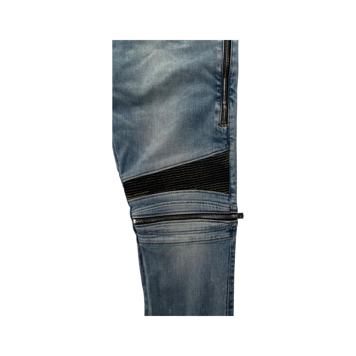 Amiri "MX2" Camo Light Wash Jeans