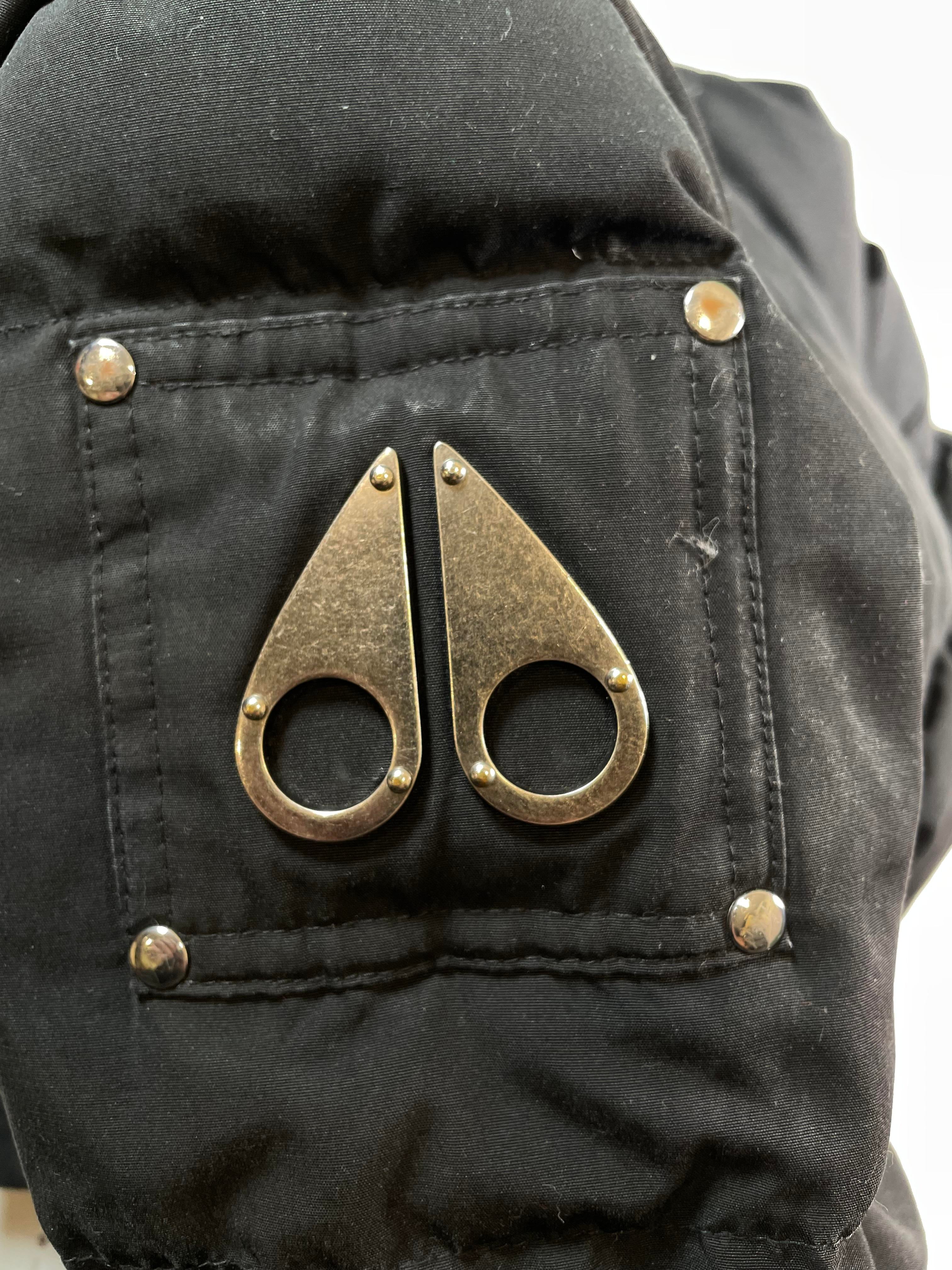 Moose Knuckles Black Bomber (Kids) Jacket