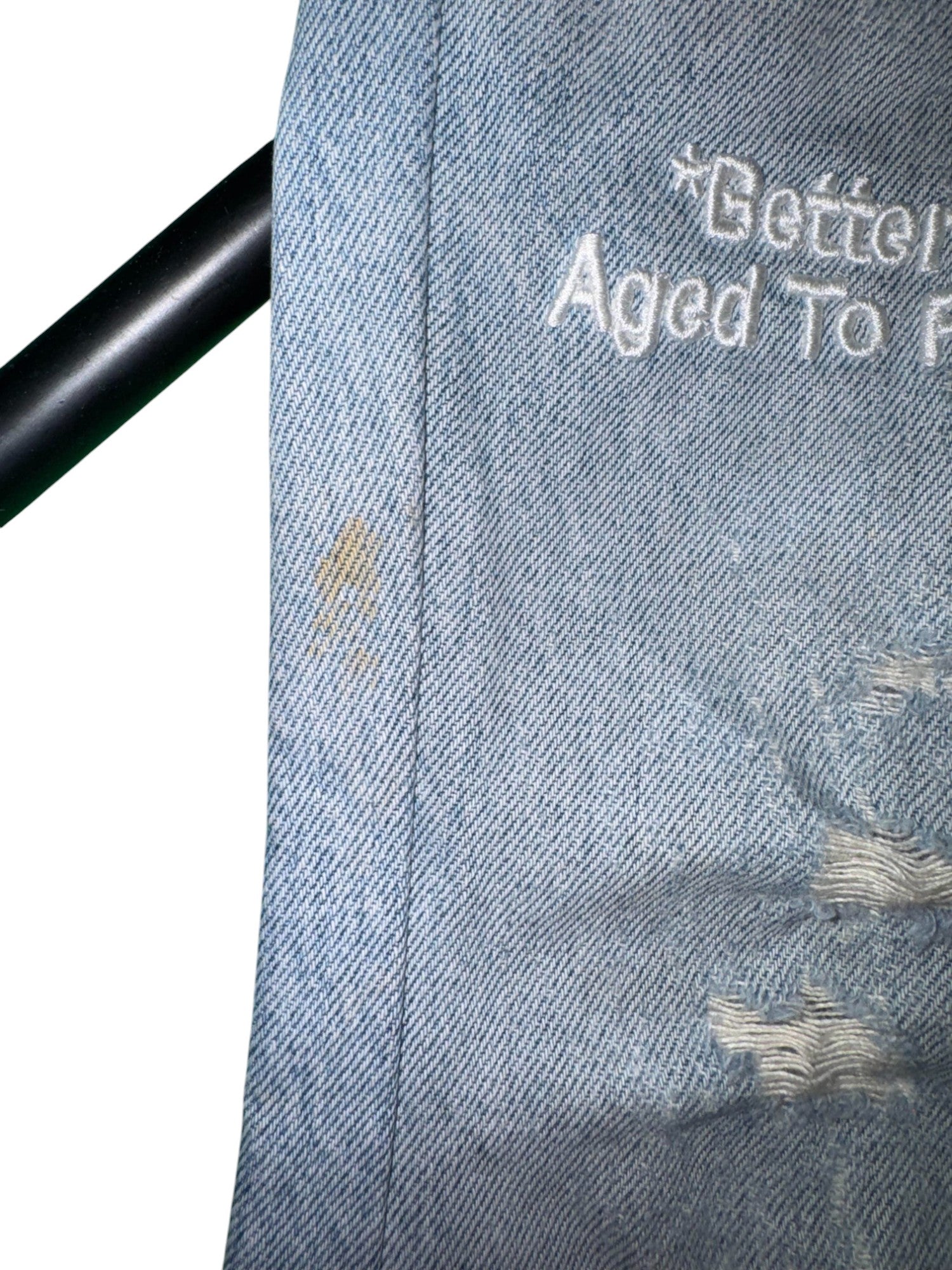 Better With Age "Music To Your Eyes" Blue Denim Jeans