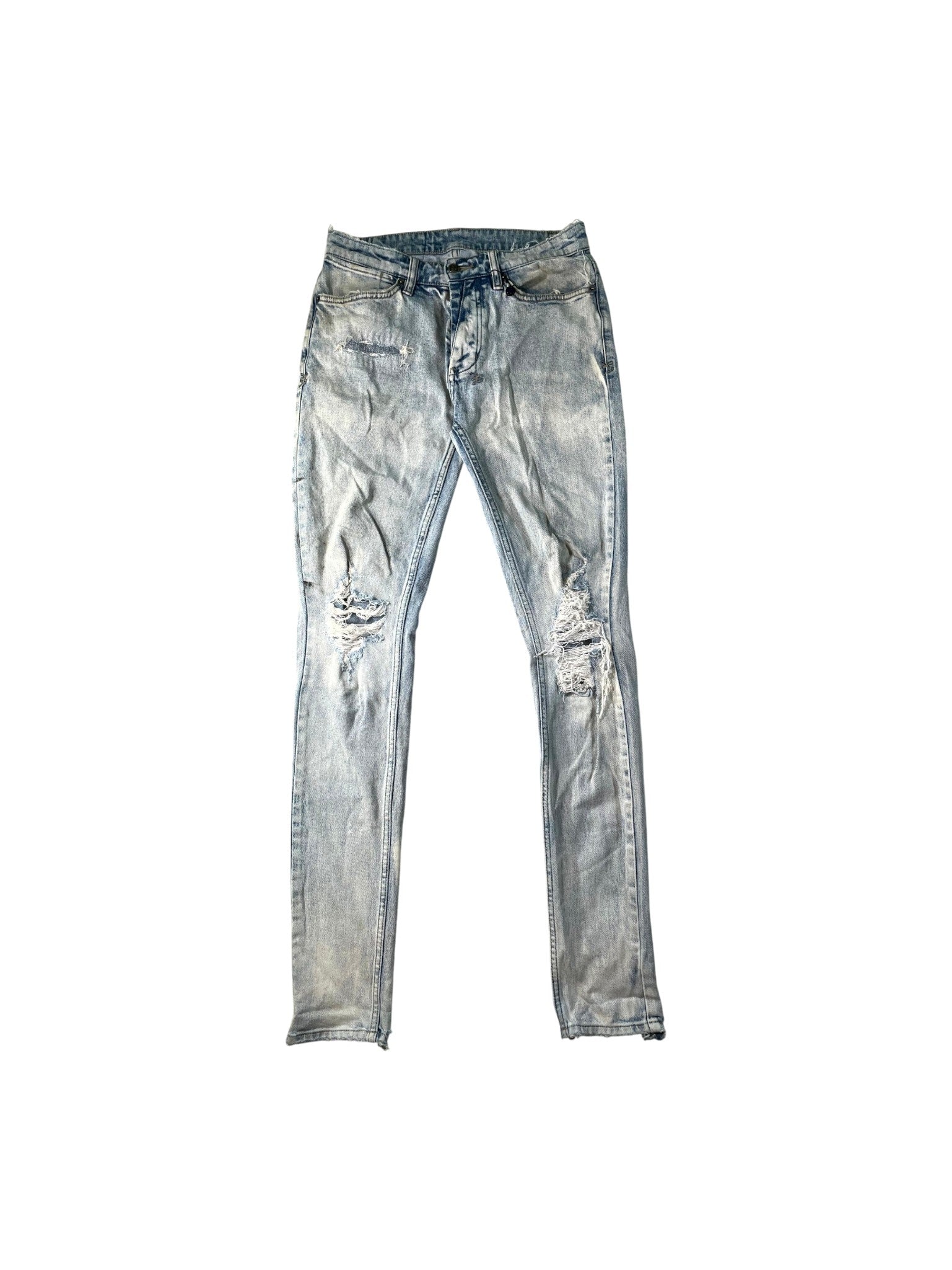 Ksubi Light Wash & Red Jeans