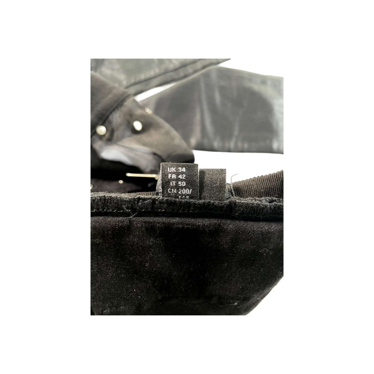 Amiri "MX1" Patch Black Wax Jeans
