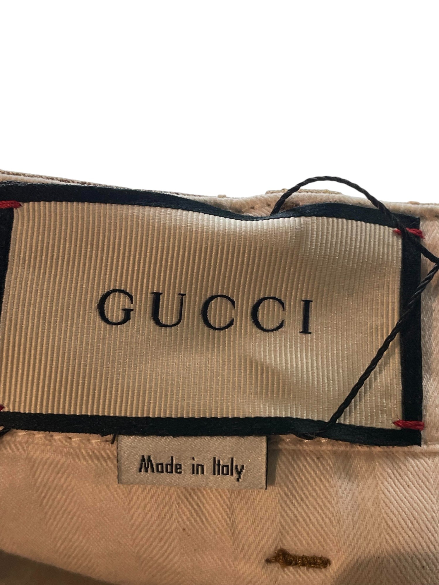 Gucci Koi Khaki Pants