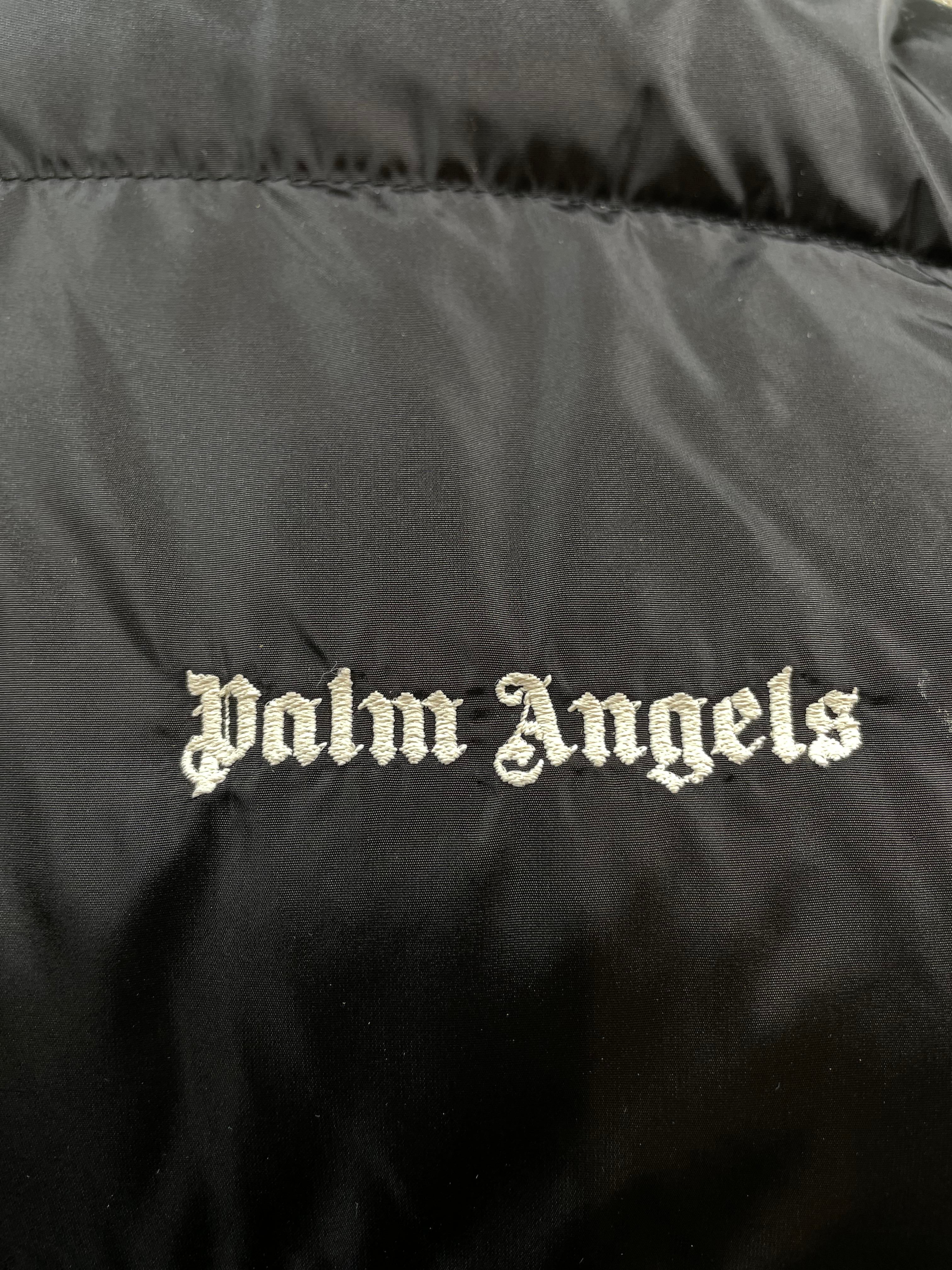 Palm Angels Black & Cream Jacket