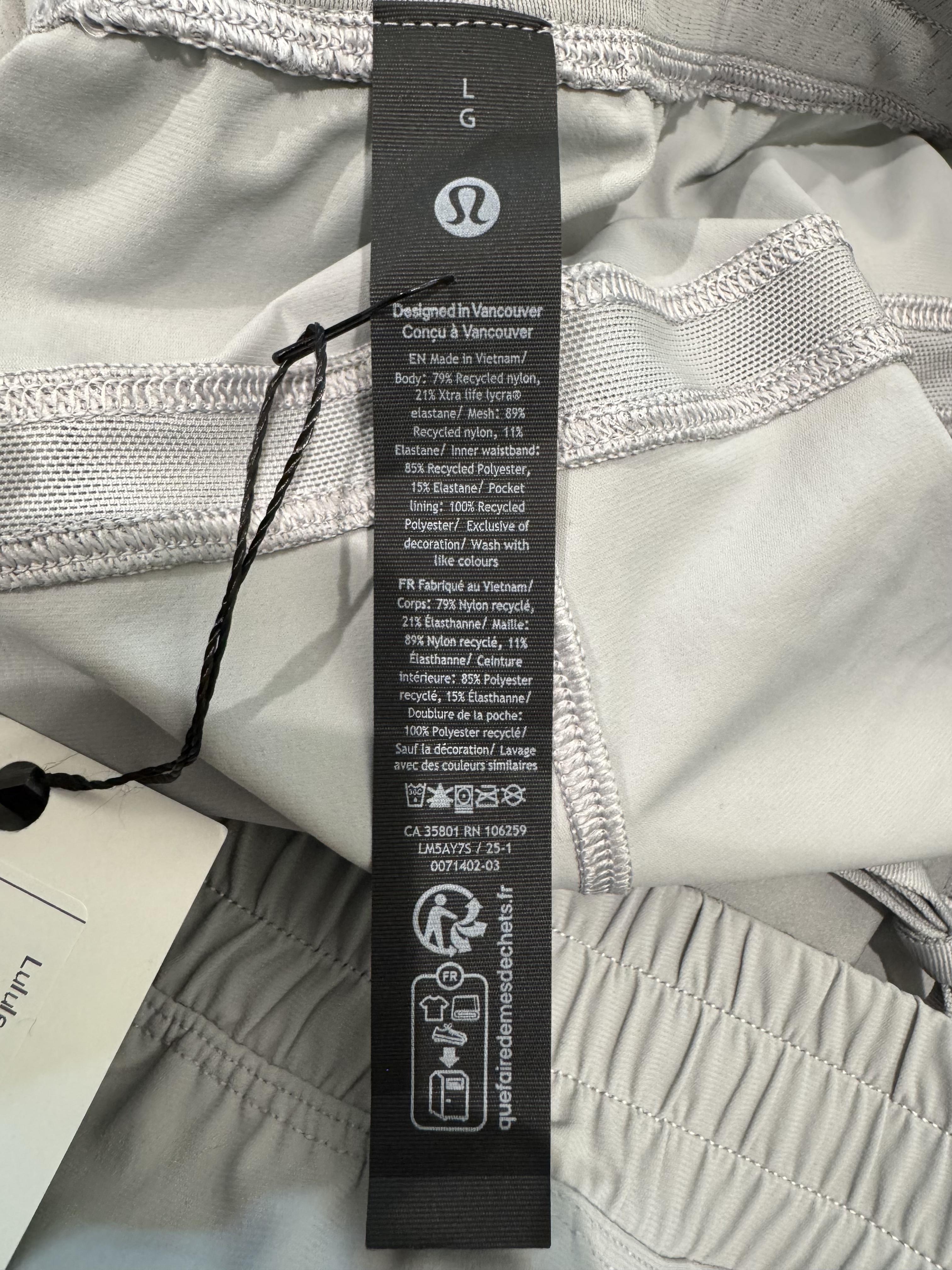 Lululemon Grey Track Pants