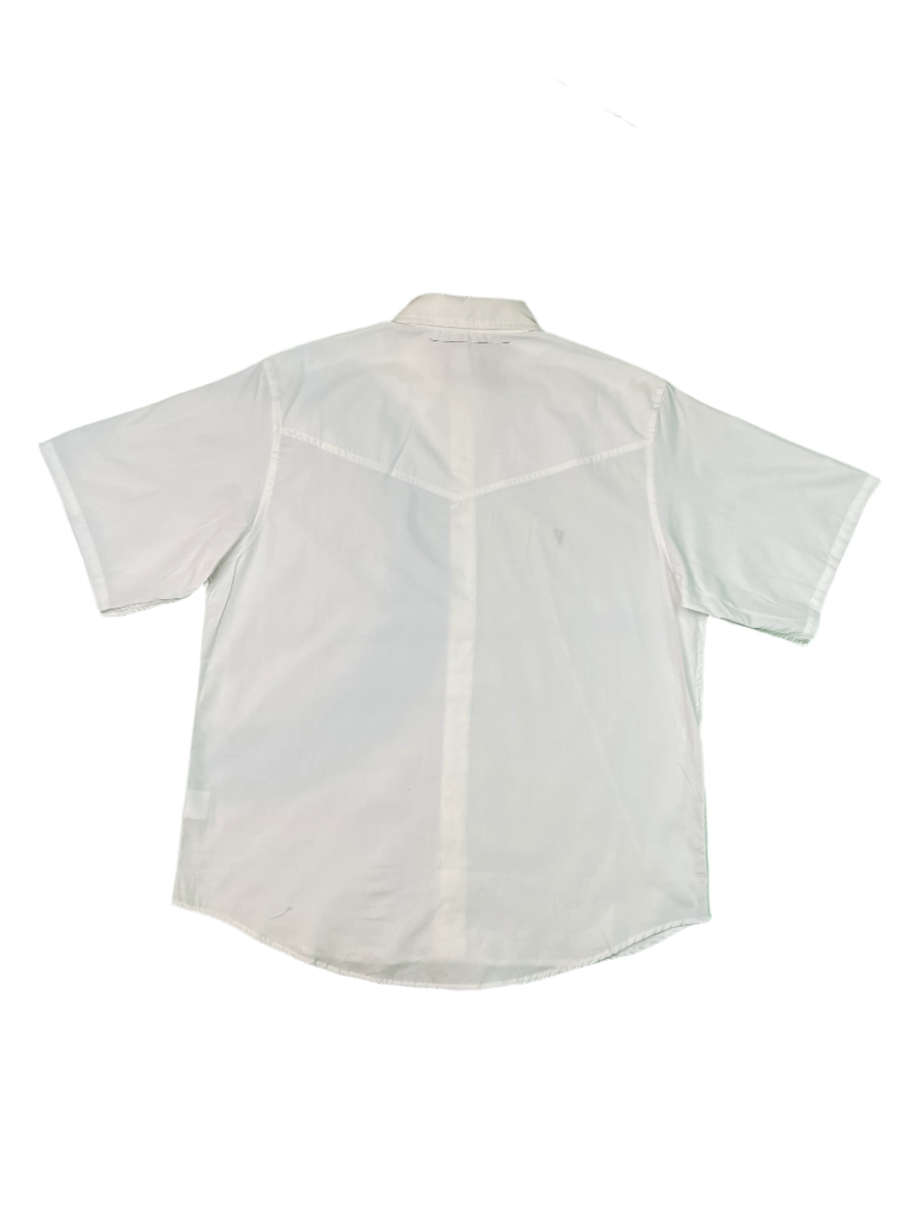Vlone Button Up White Shirt