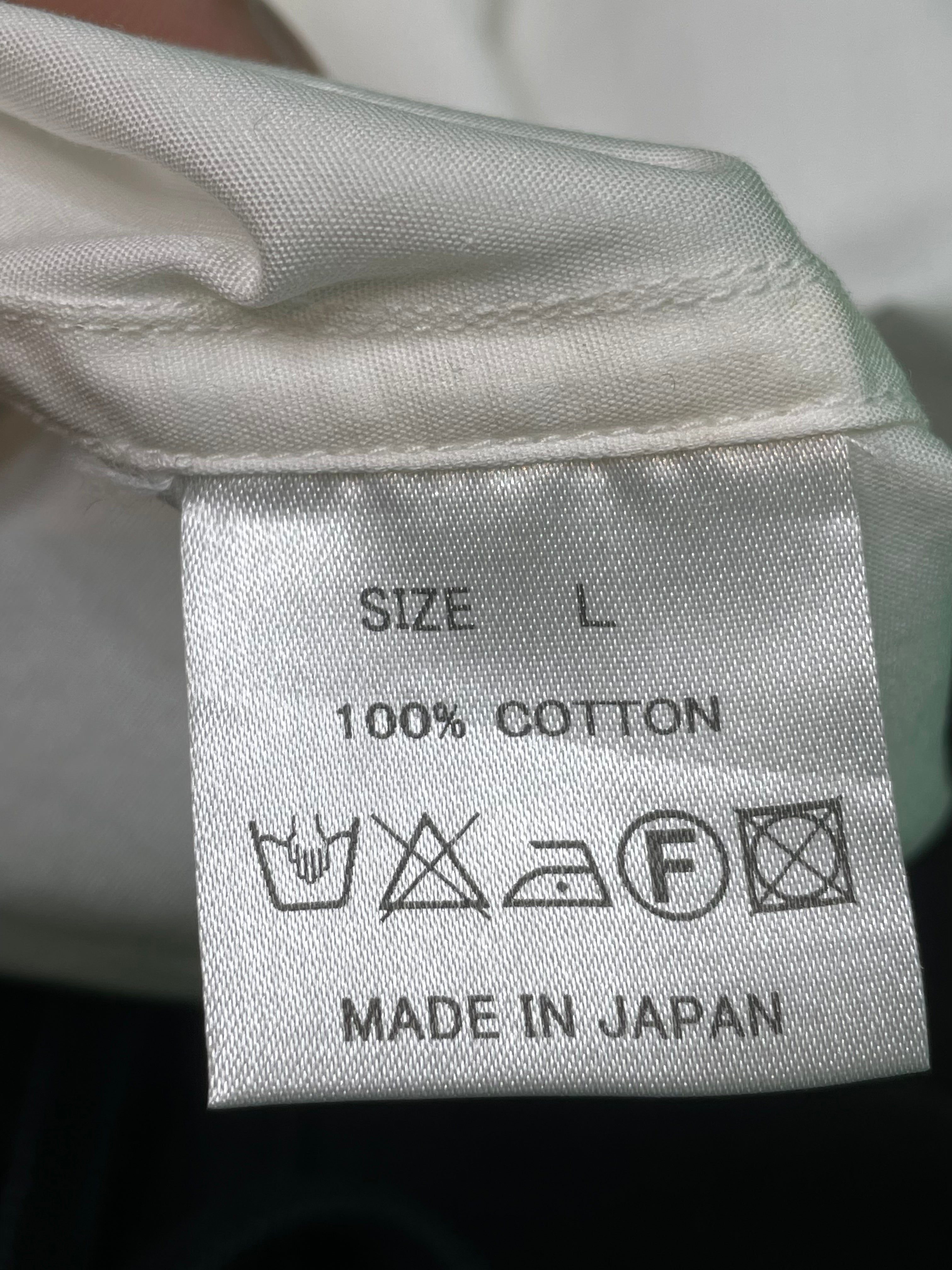 Vlone Button Up White Shirt