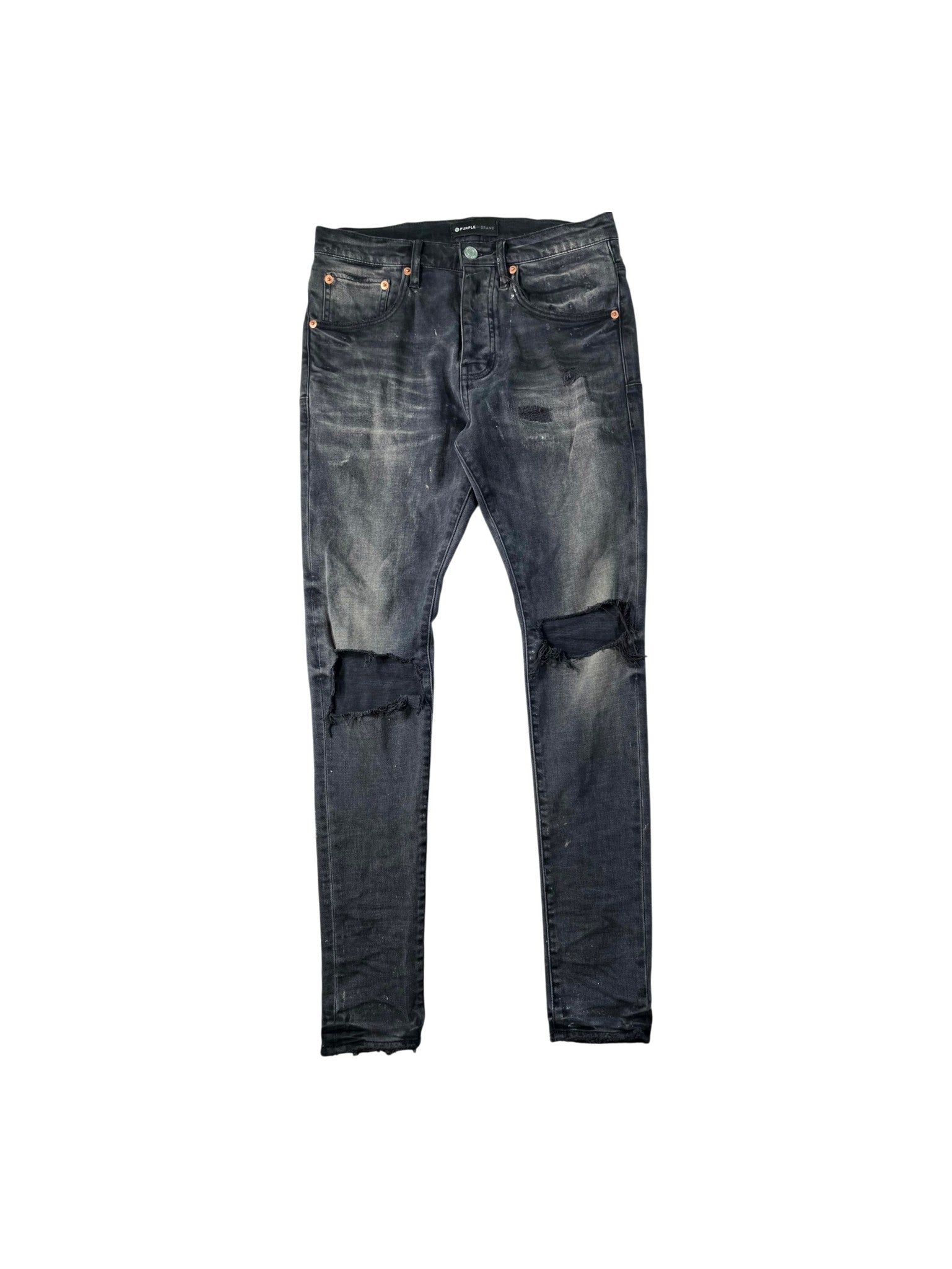 Purple Brand Black Jeans