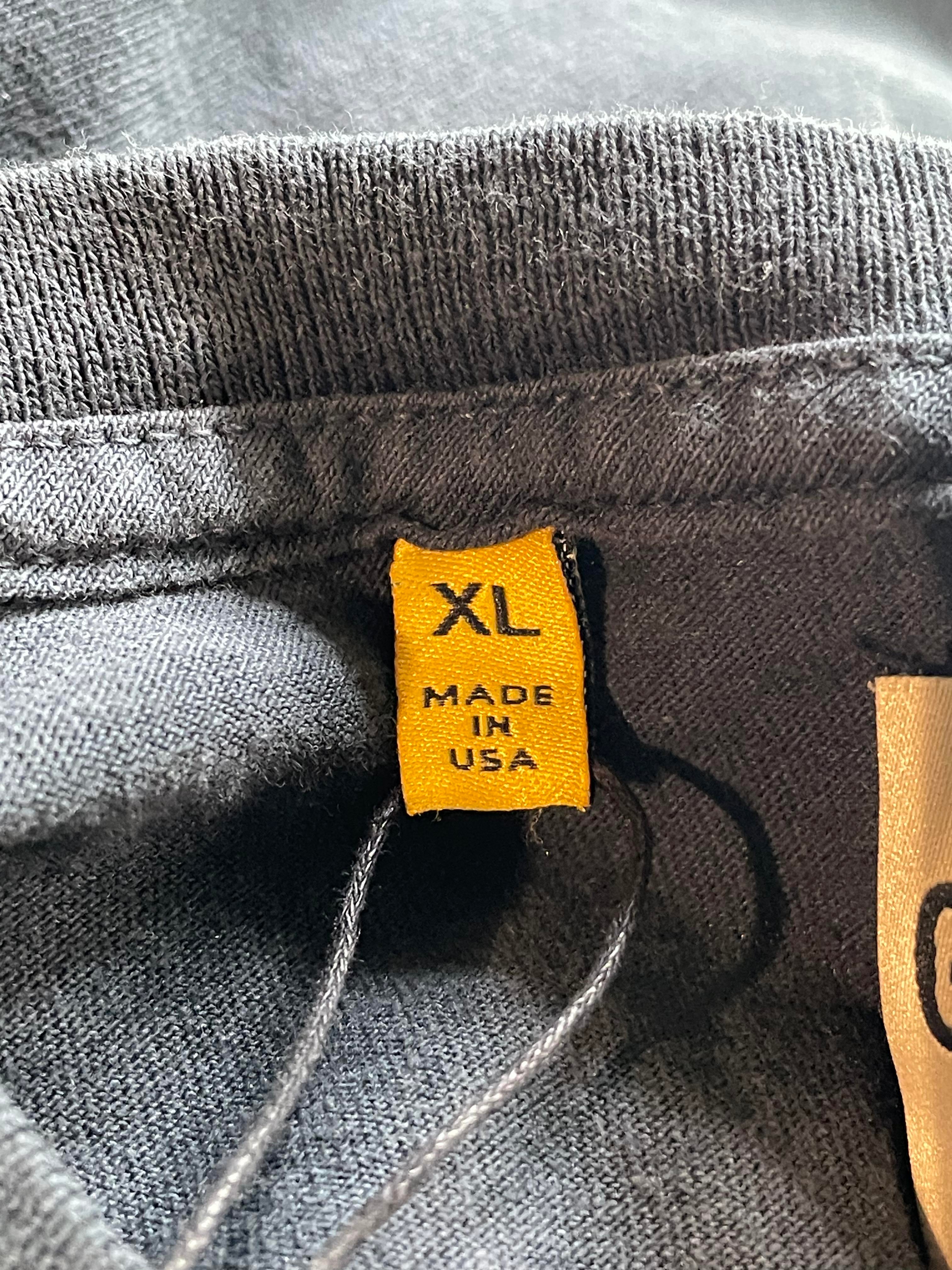 Gallery Dept. T-Shirt Navy Yellow French Logo