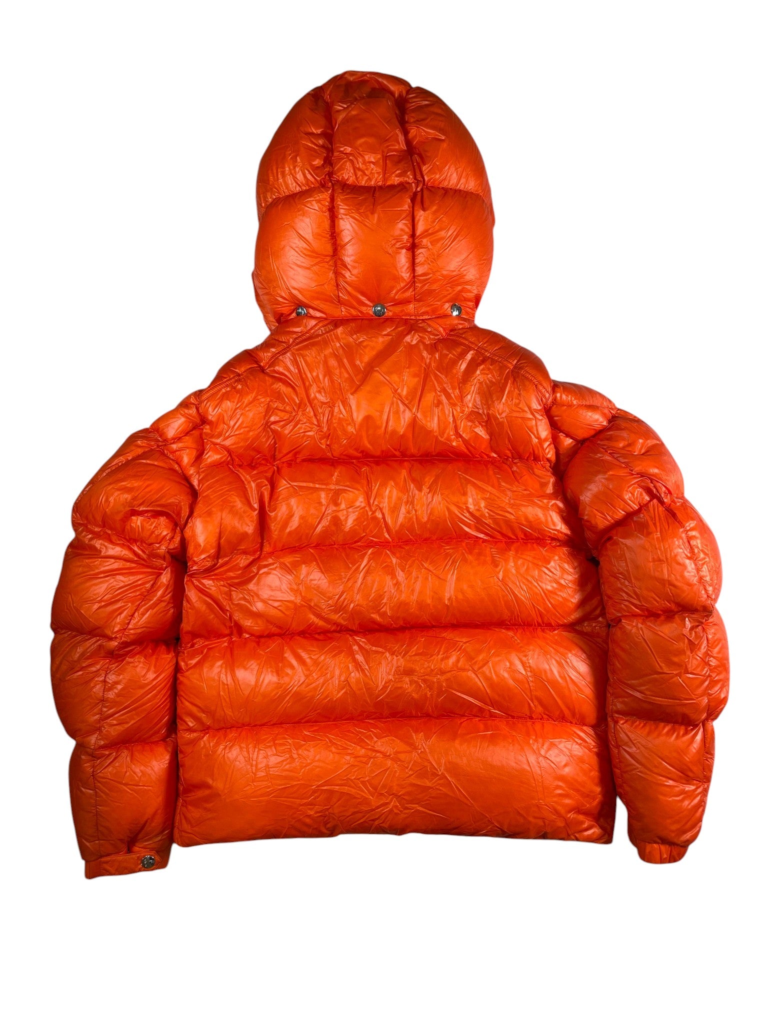 Moncler Orange Puffer Jacket-Vest