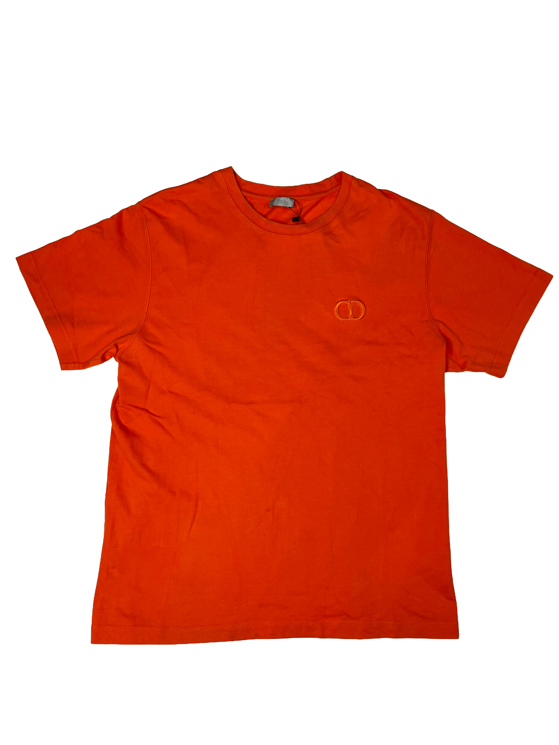 Dior 'CD Icon' T-Shirt Orange
