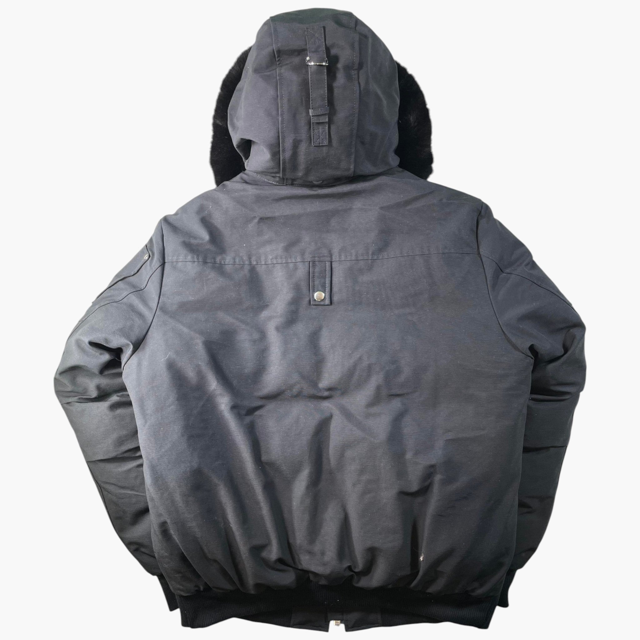 Moose Knuckles 3Q Black Black Fur Jacket