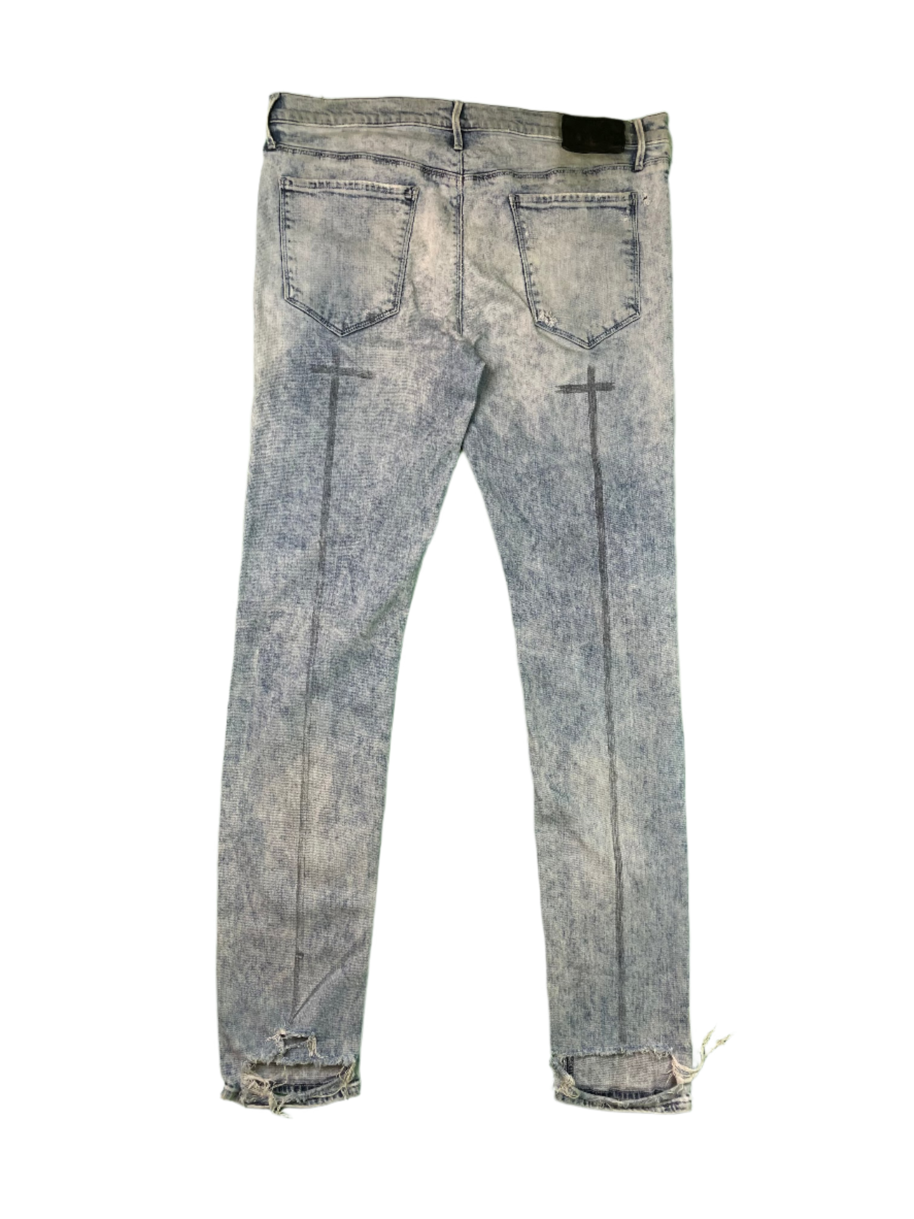 RTA Cross Blue Jeans