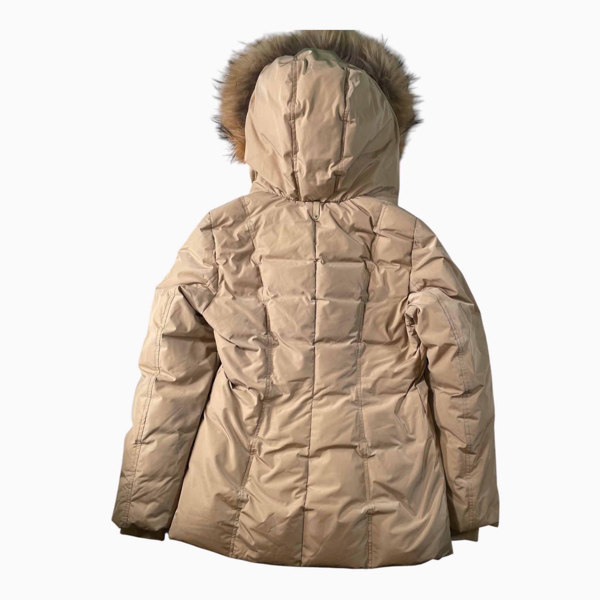Mackage Adali Brown Fur Beige Jacket