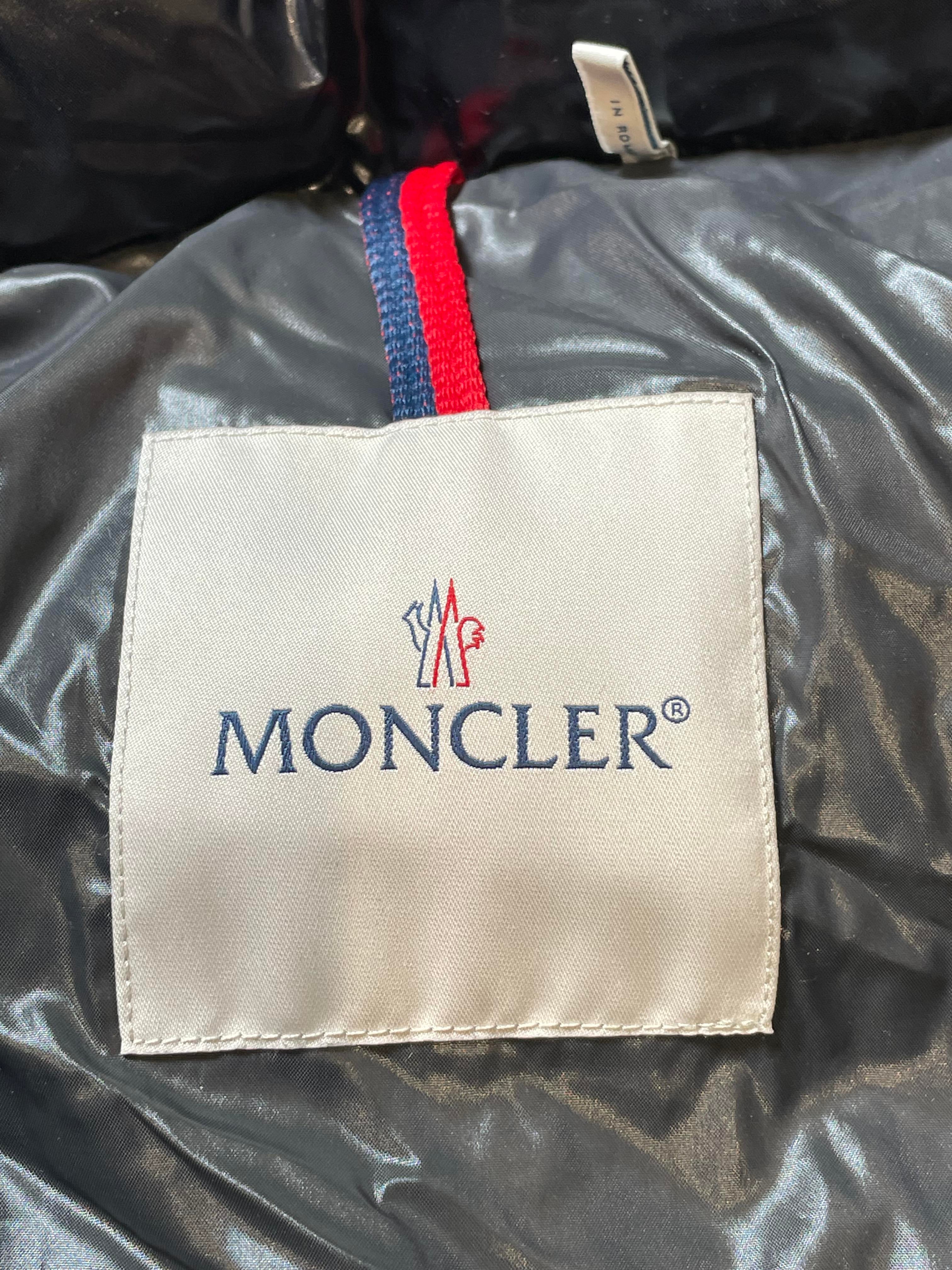Moncler 'Maya' Black Puffer Jacket