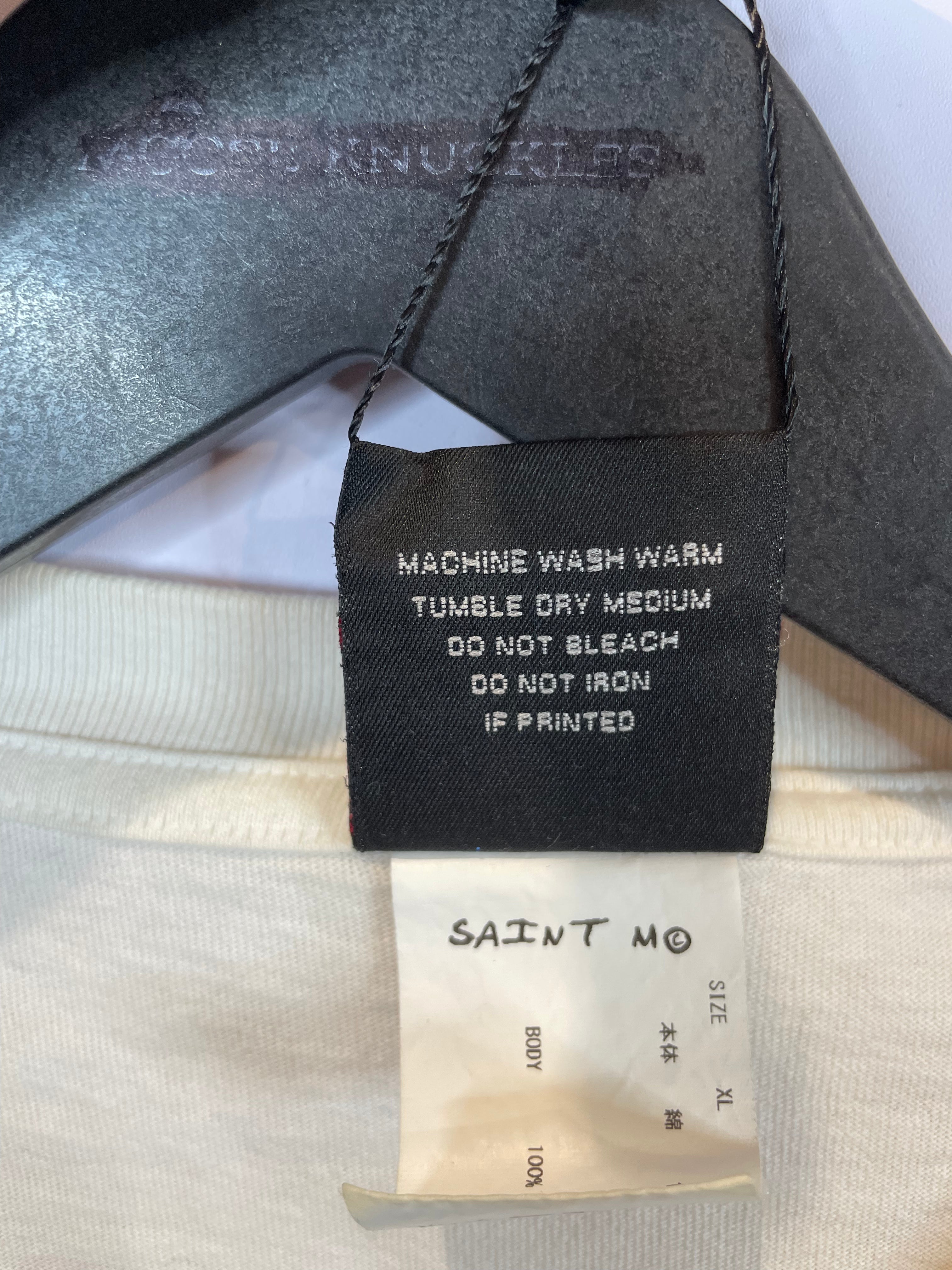 St Mx6 Power Ranger Tee White Used XL