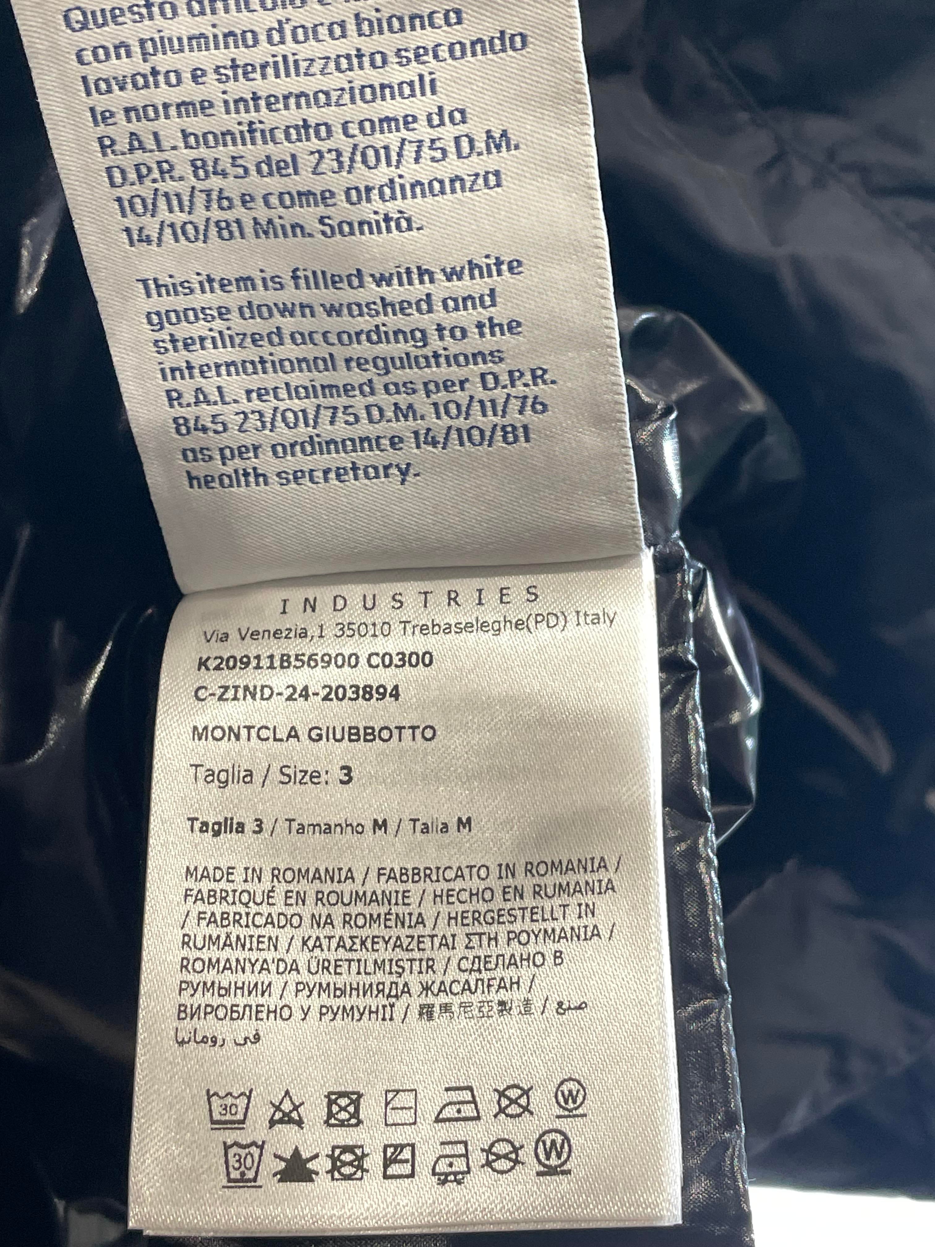 Moncler Montcla Black Jacket