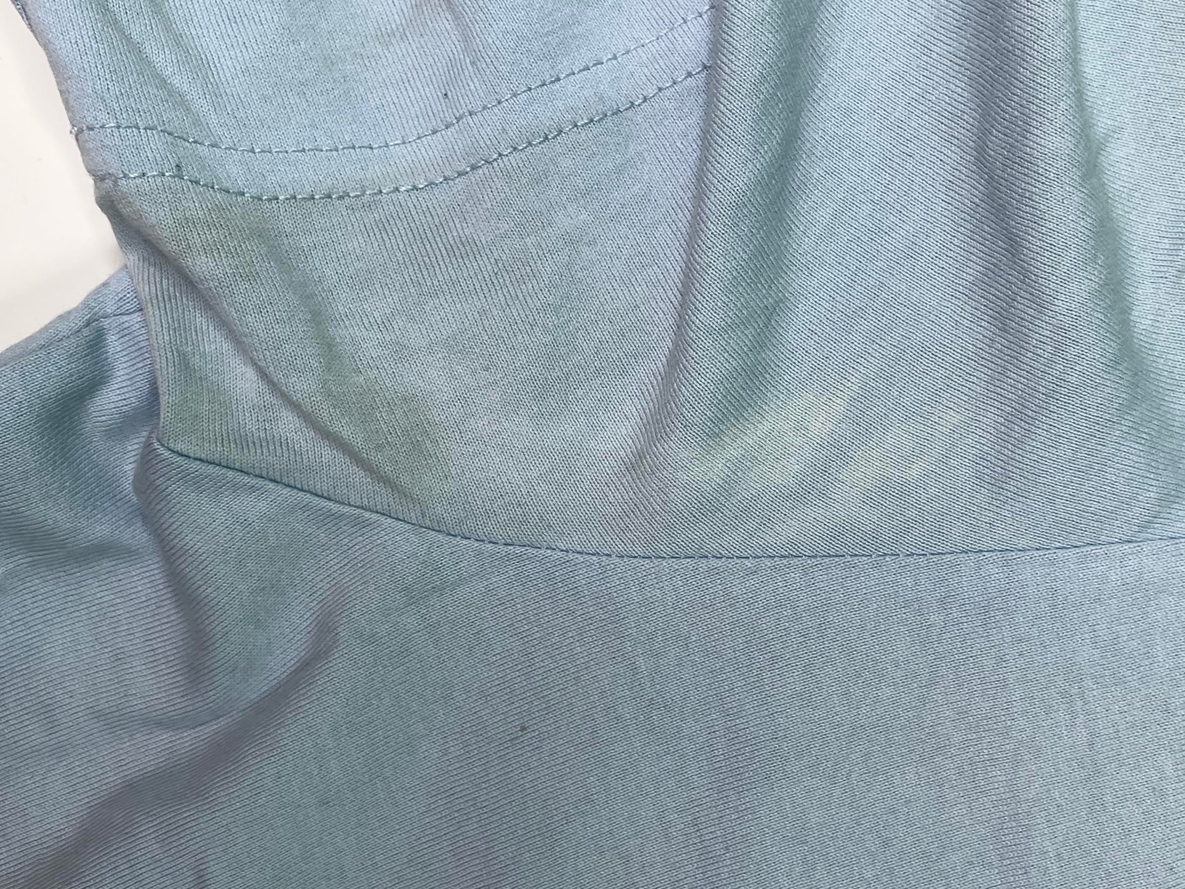 Givenchy Script Logo Baby Blue Tee