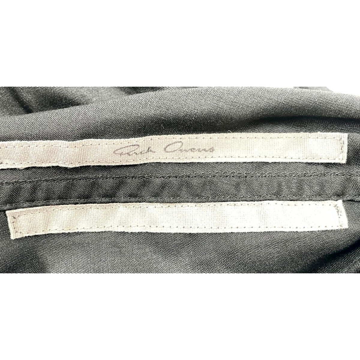 Rick Owens WG Bela Pods Black Shorts