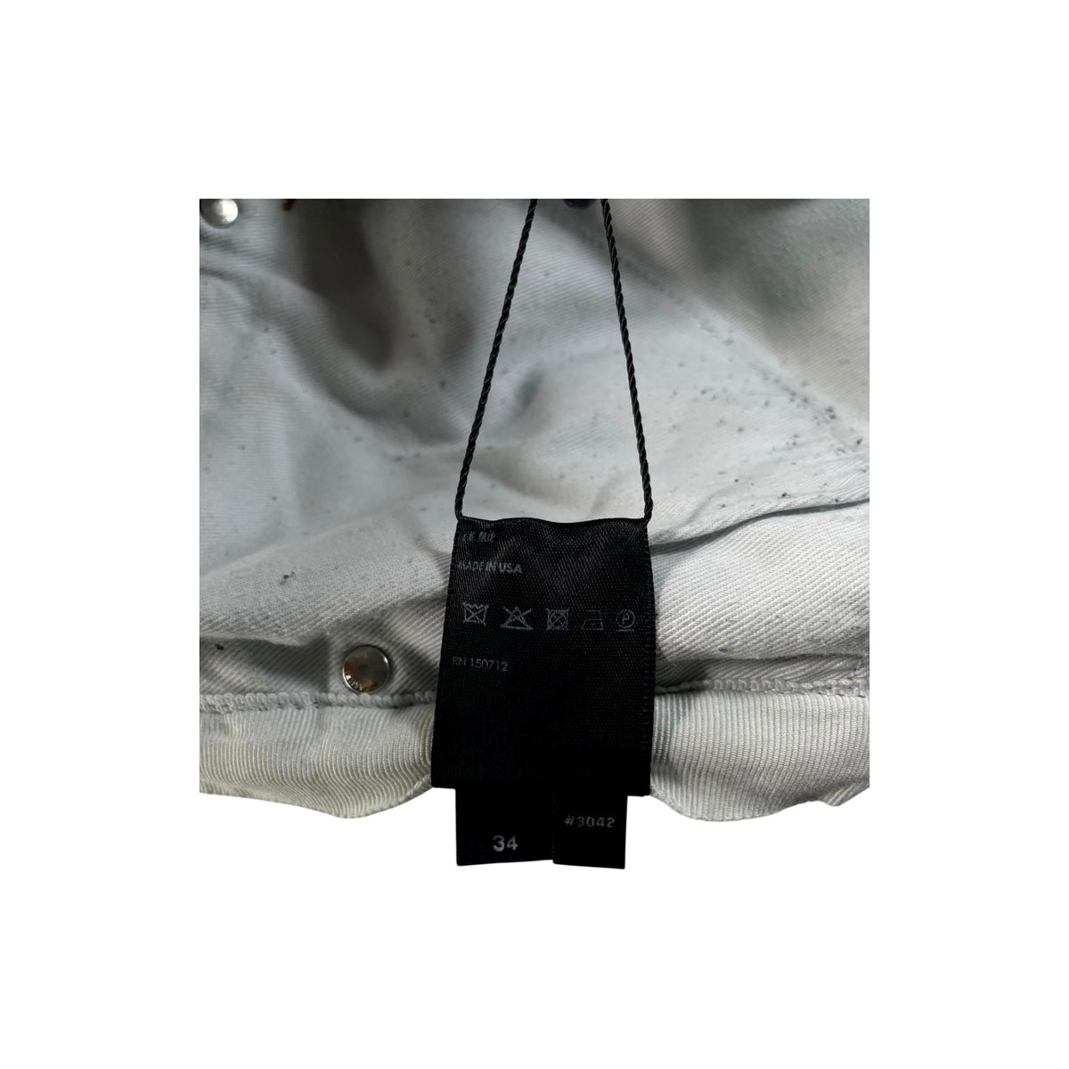 Amiri "MX1" Aloha Patch Light Wash Jeans