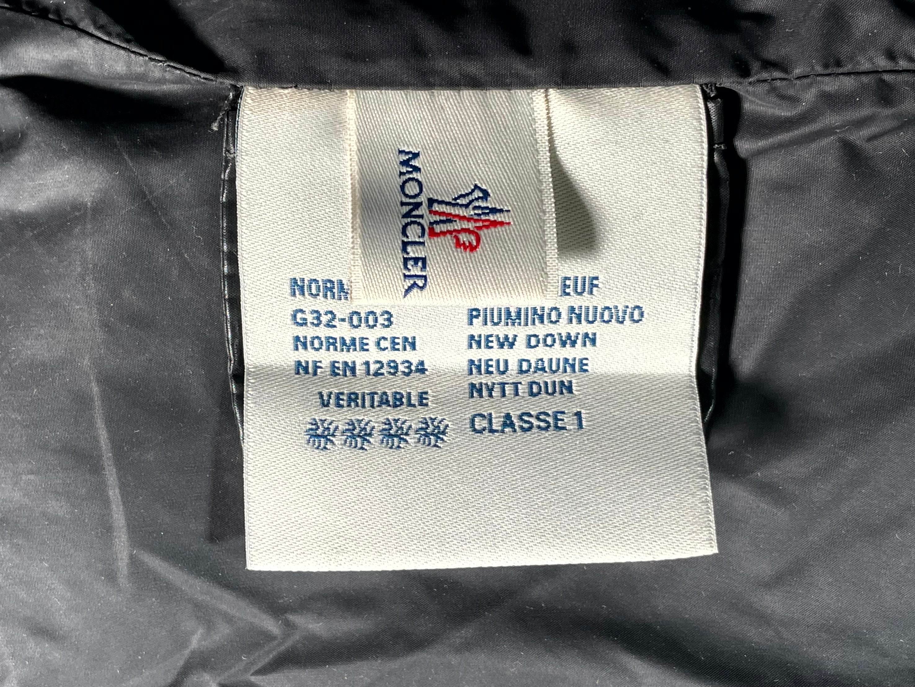 Moncler Long Black Jacket