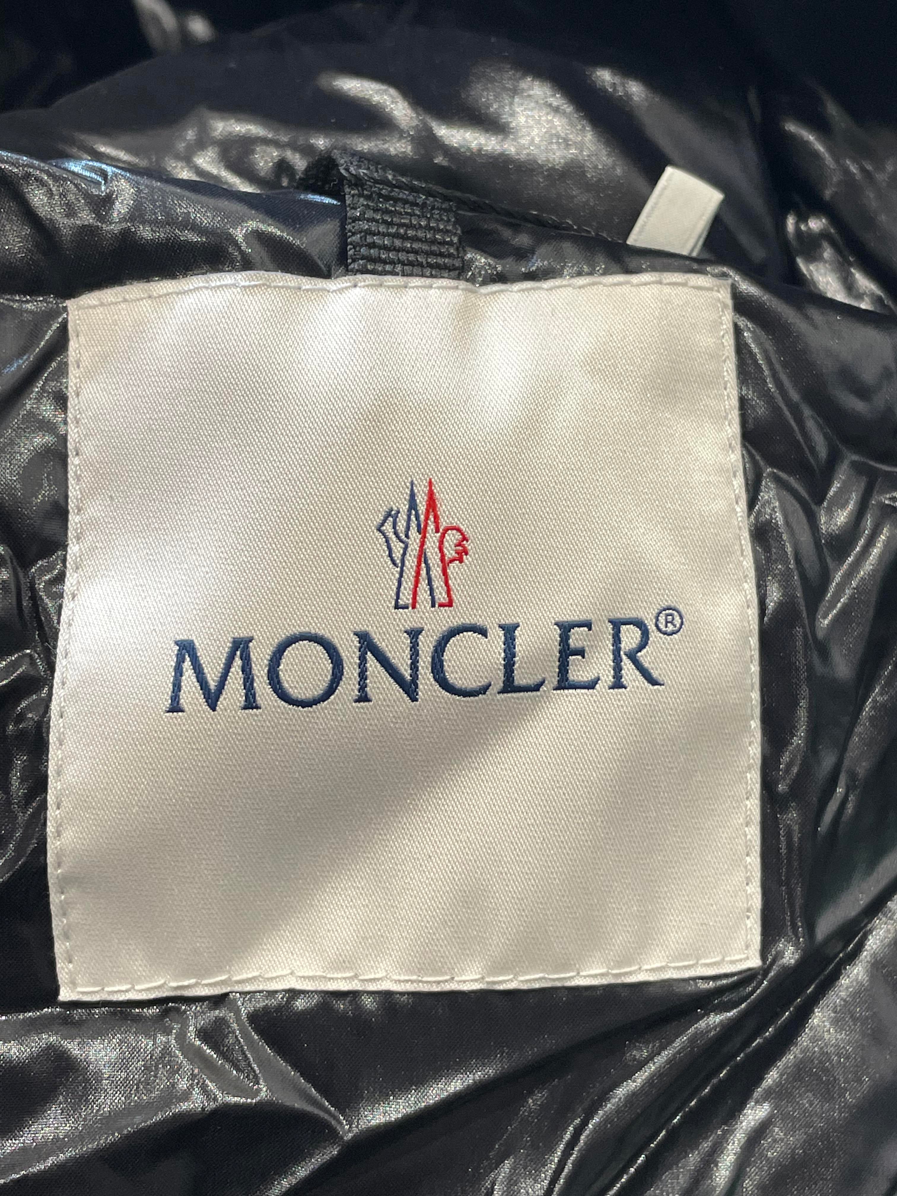 Moncler Montcla Giubbotto Black Jacket