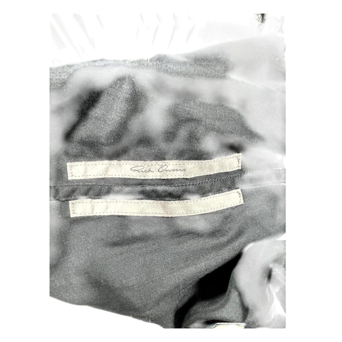 Rick Owens WG Bela Pods Black Shorts