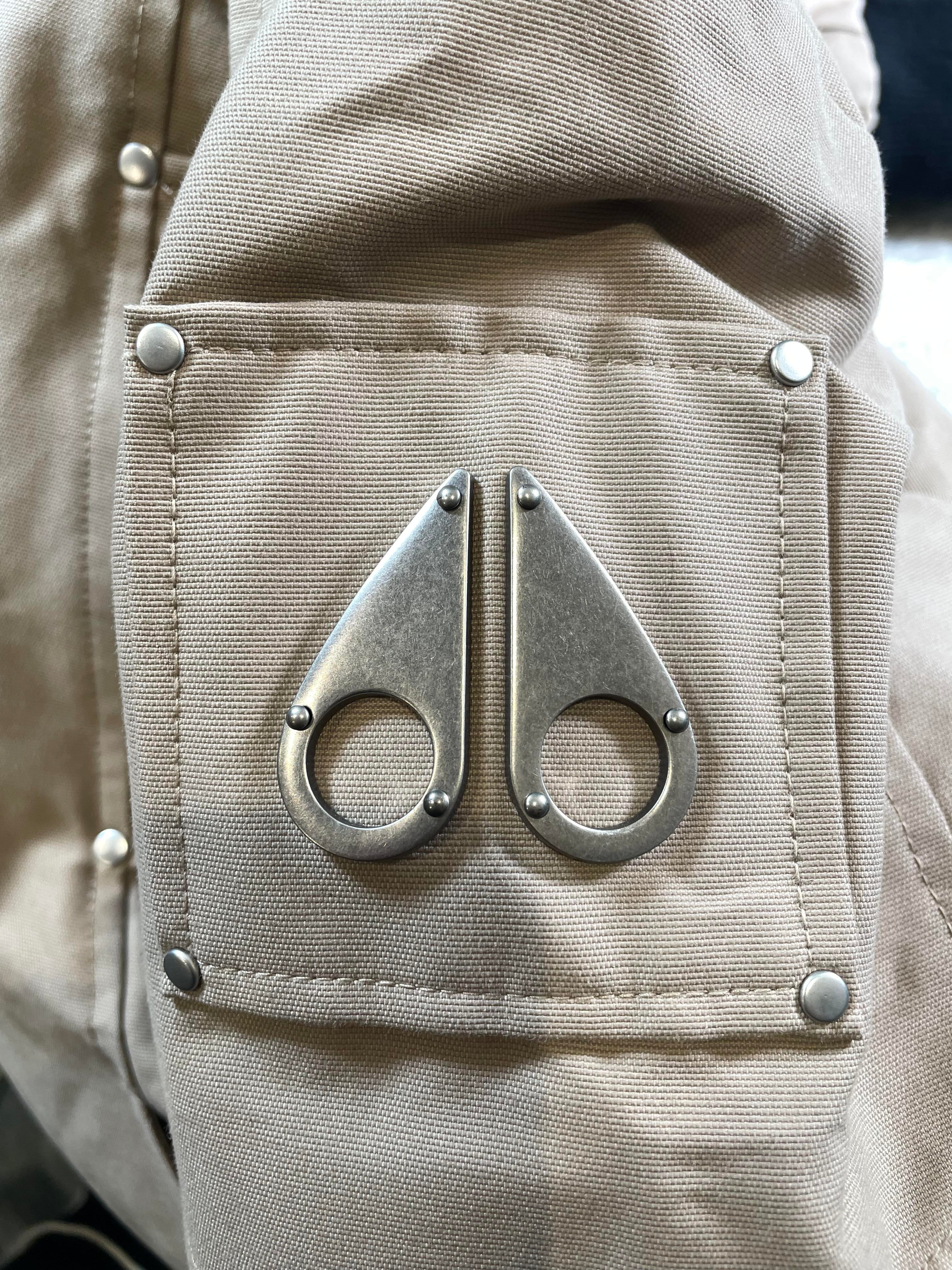 Moose Knuckles Tan Bomber Jacket