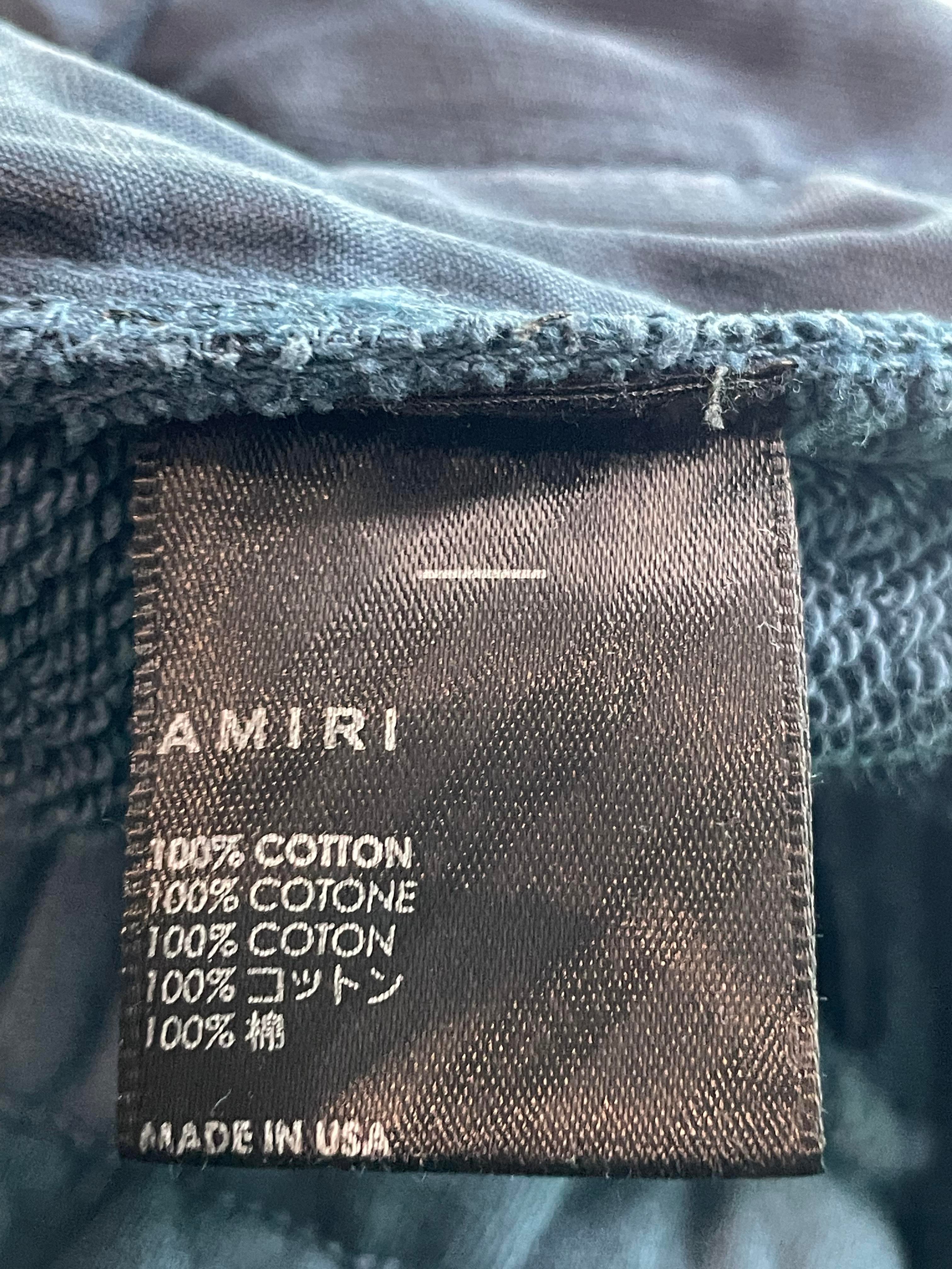 Amiri MA Bar Blue Sweatpants