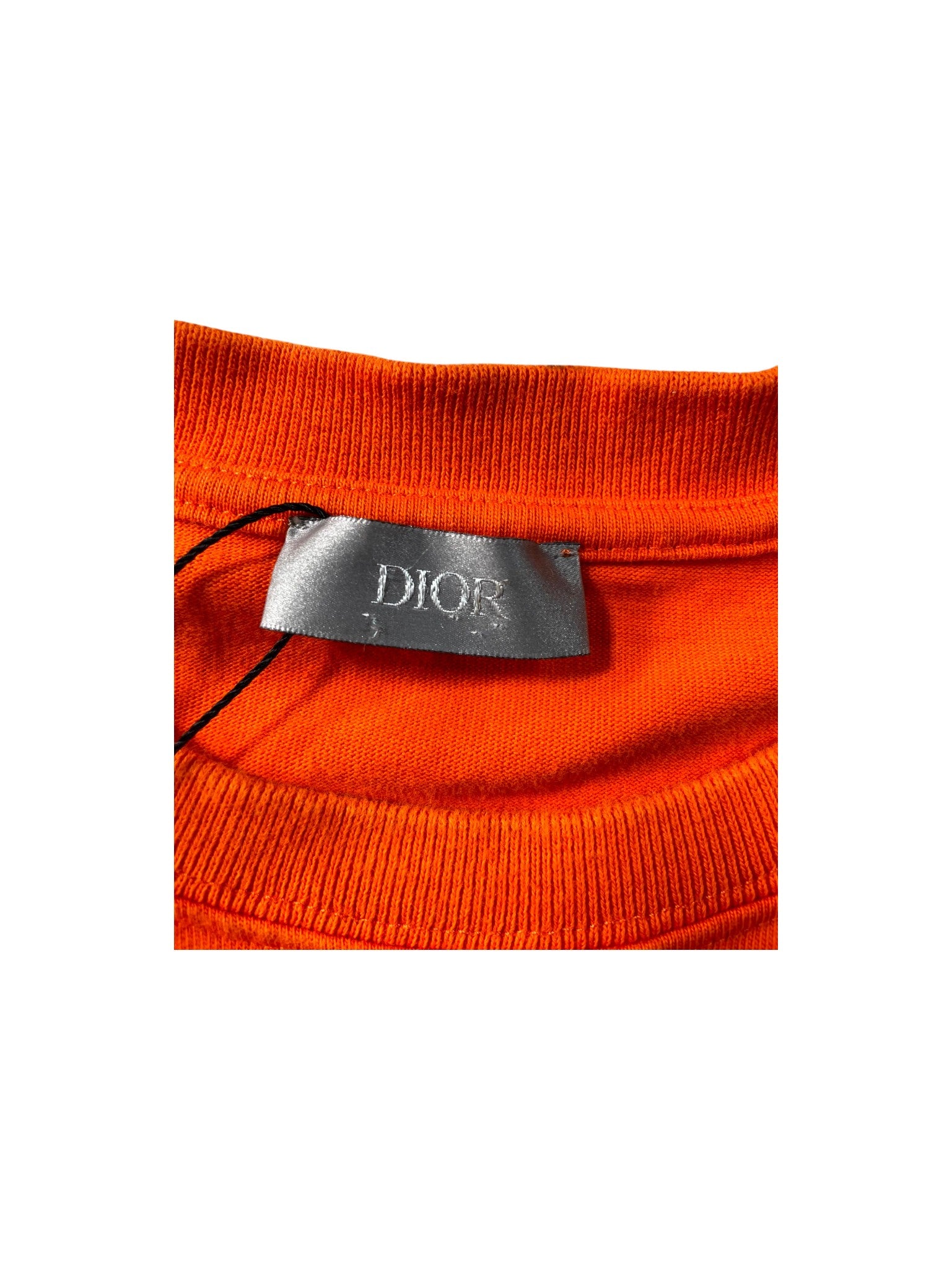 Dior "CD Logo" Orange Tee