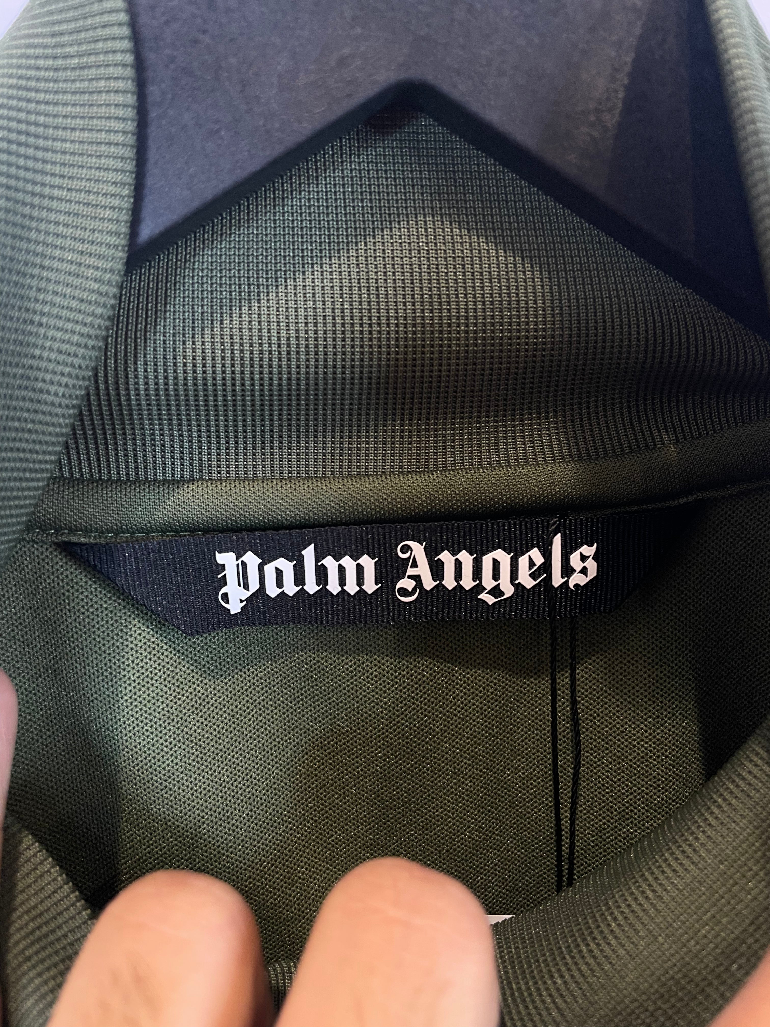 Palm Angels Track Jacket Green Purple Used XXL