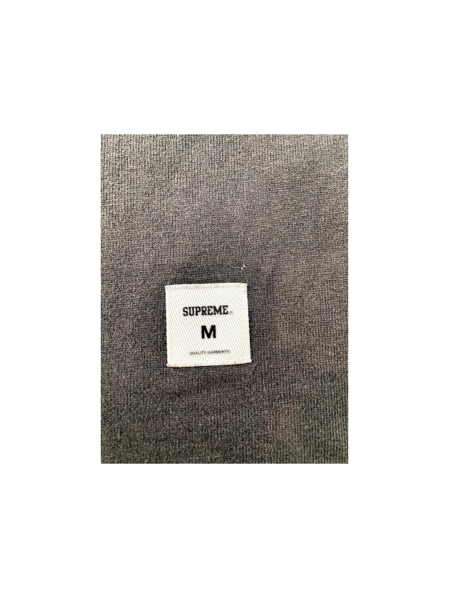 Supreme "Raglan" Long Sleeve Black & Orange T shirt