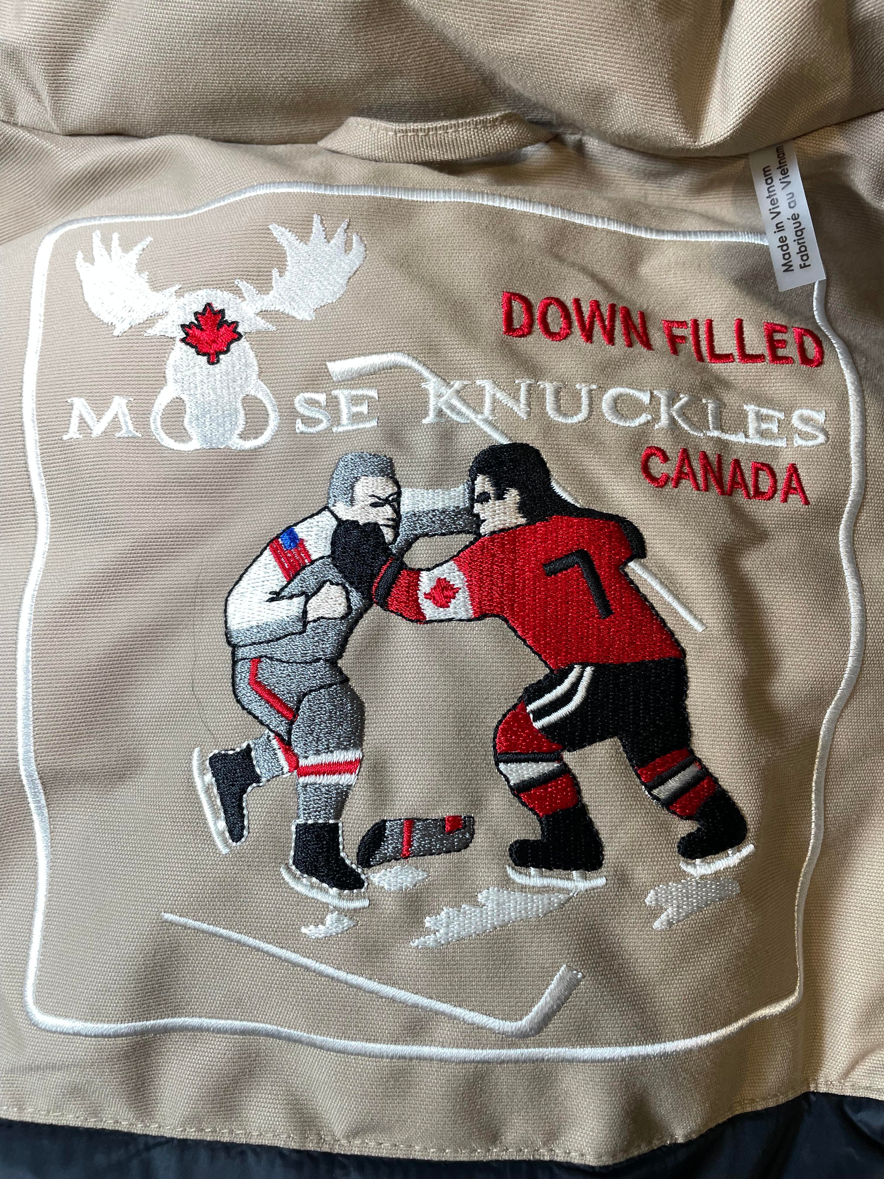Moose Knuckles Tan Parka
