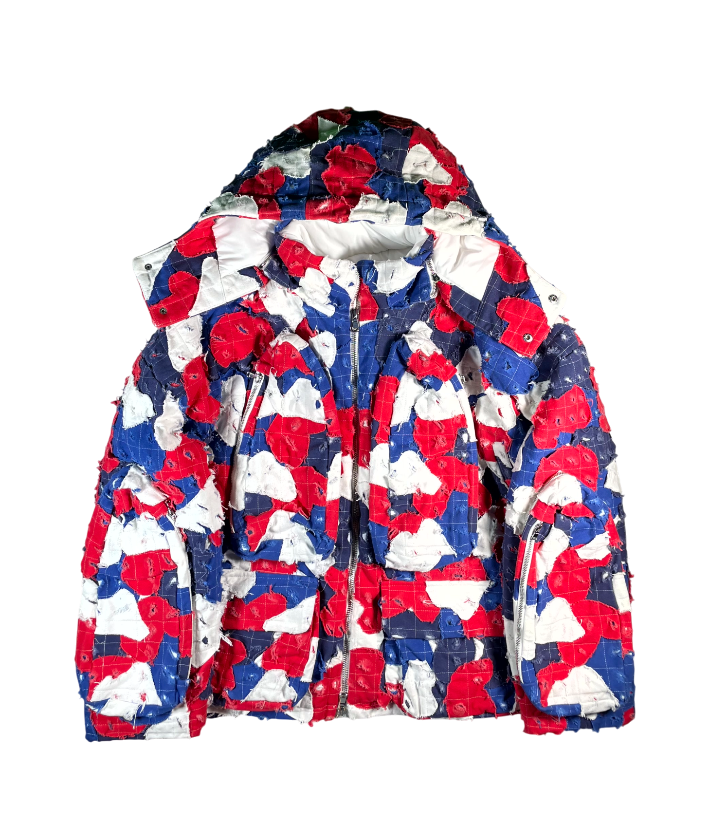 WDW Glory Distressed Parka RWB Jacket