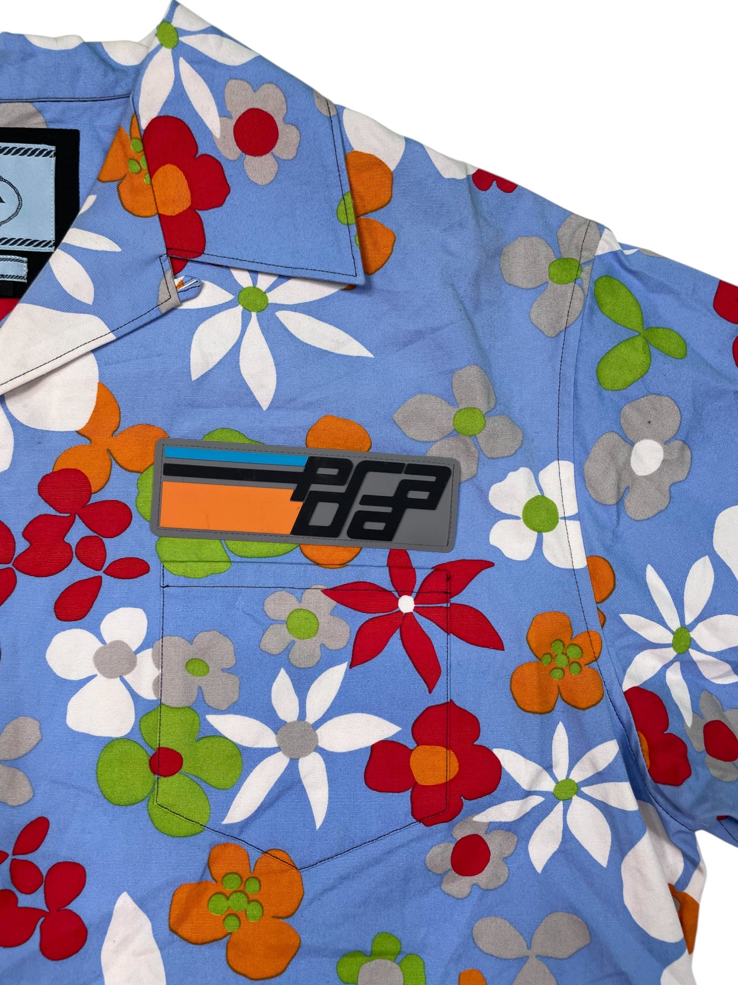 Prada Double Match Button Up