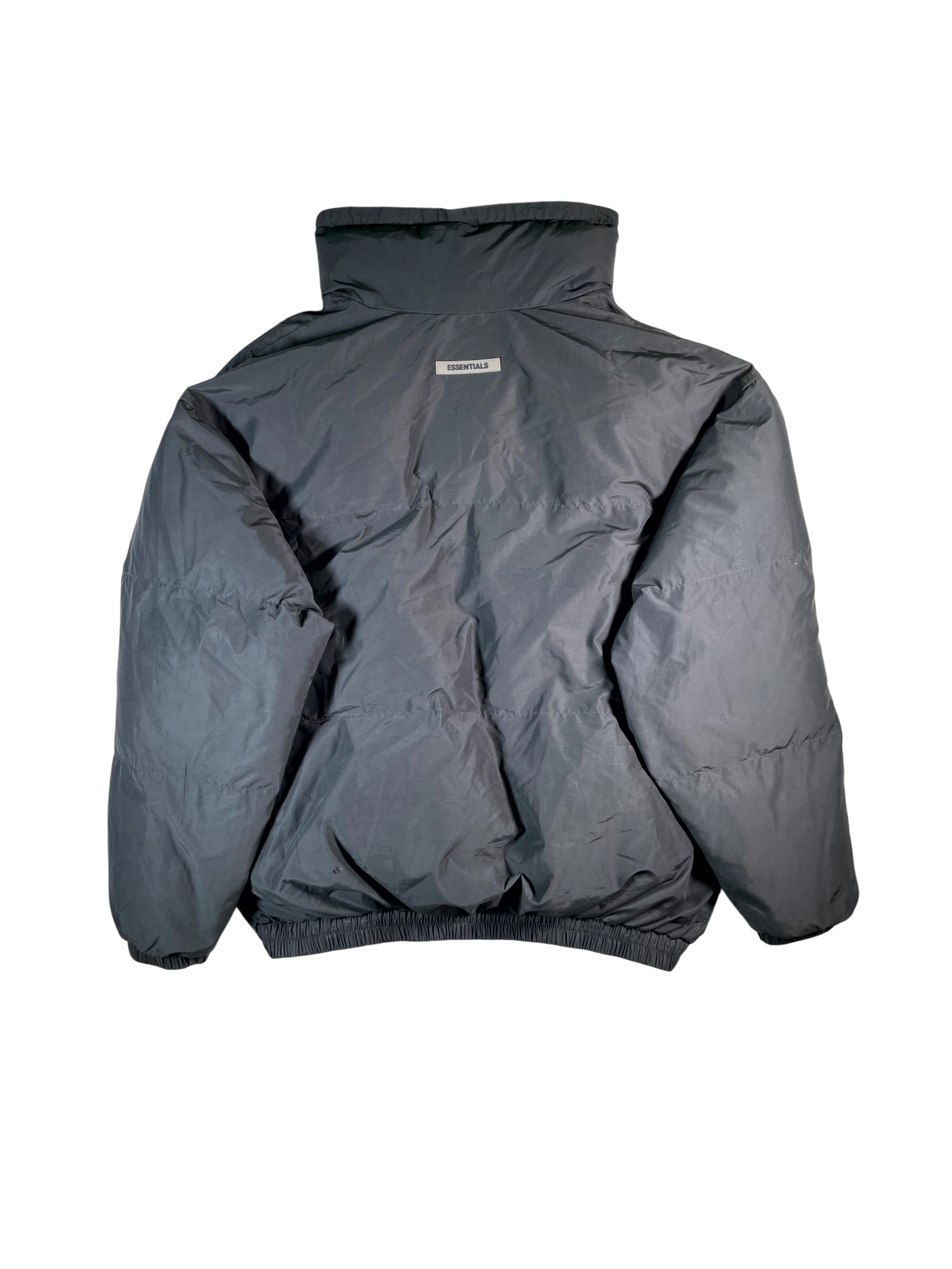 Essentials Puffer Black Jacket