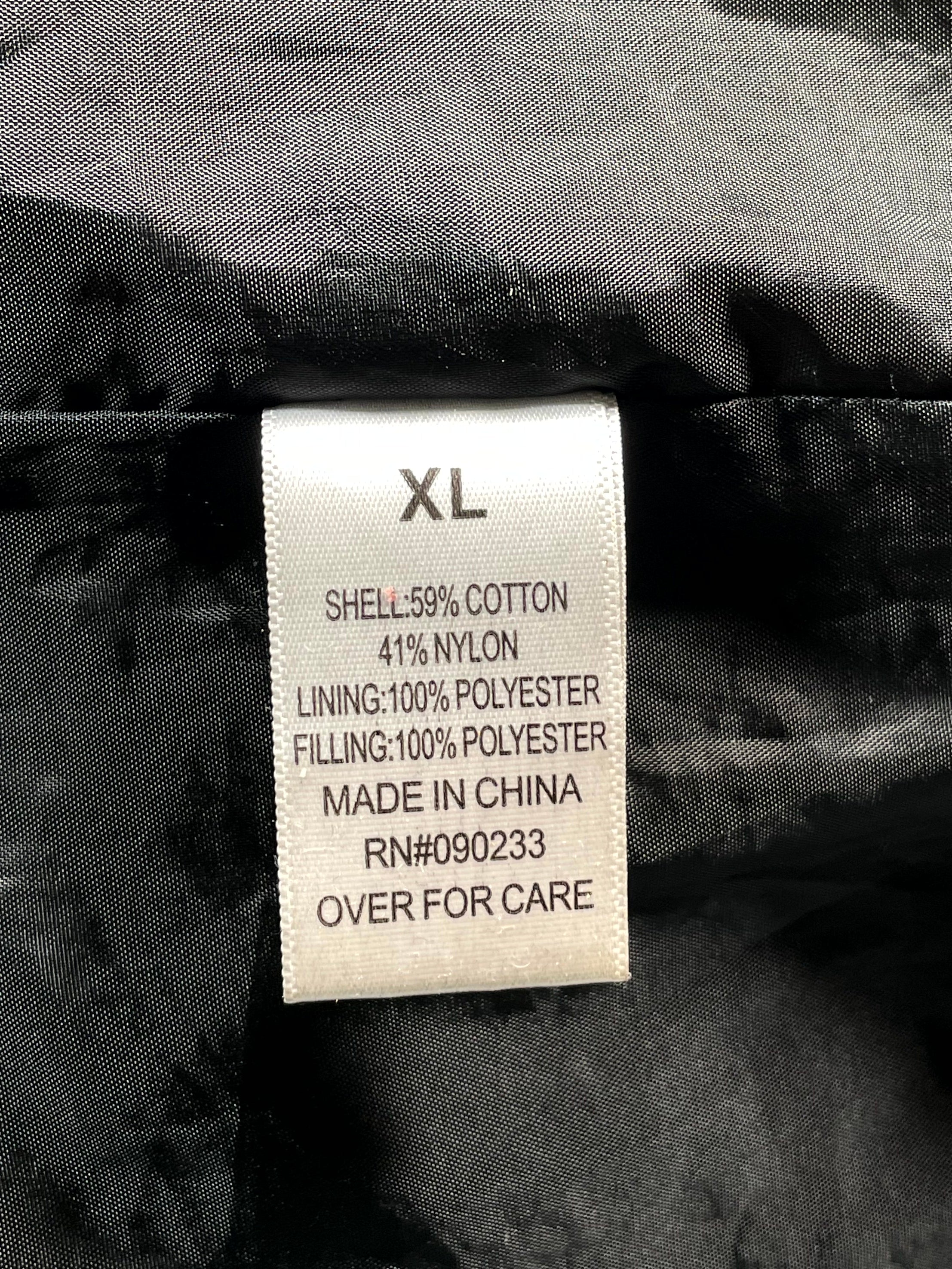 Essentials Puffer Black Jacket