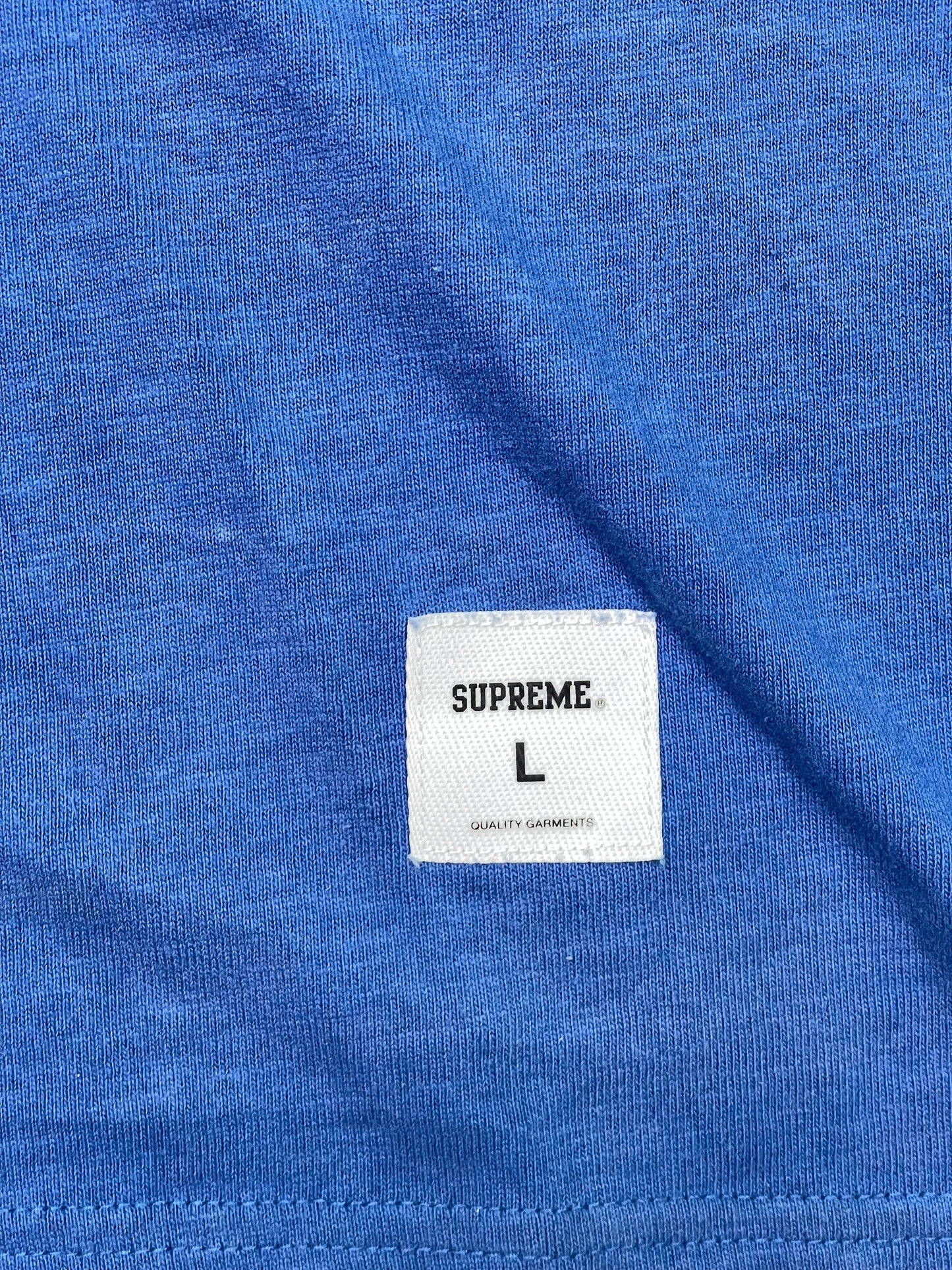 Supreme One Two F**k You Black & White Tee