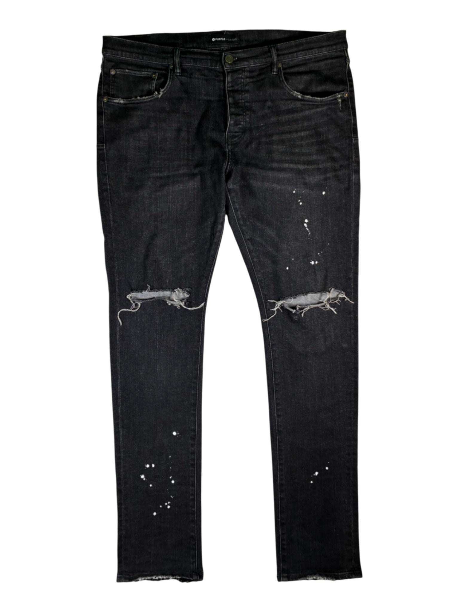 Purple Brand Black Wash Jeans