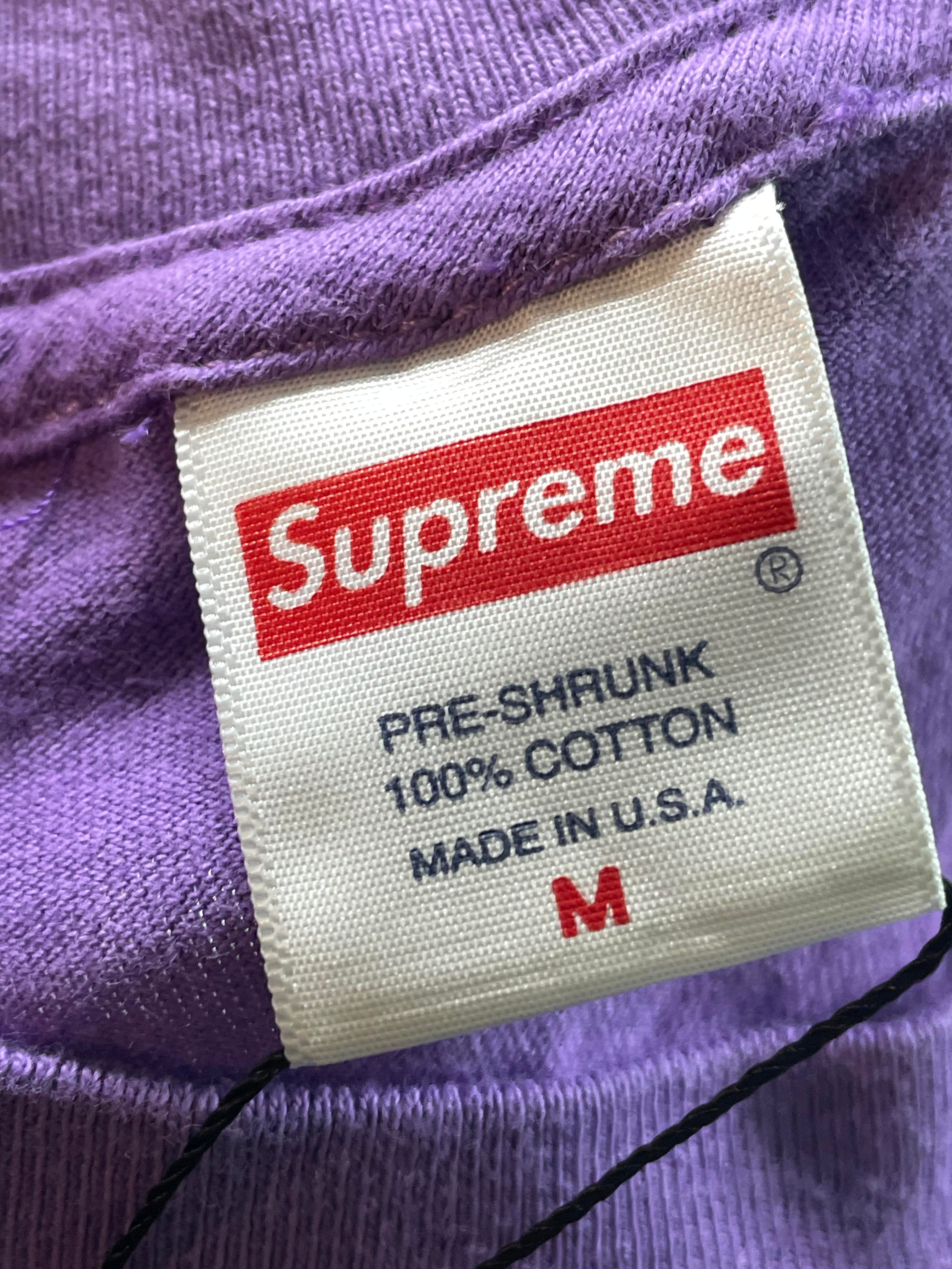 Supreme Cat In The Hat T-Shirt Purple