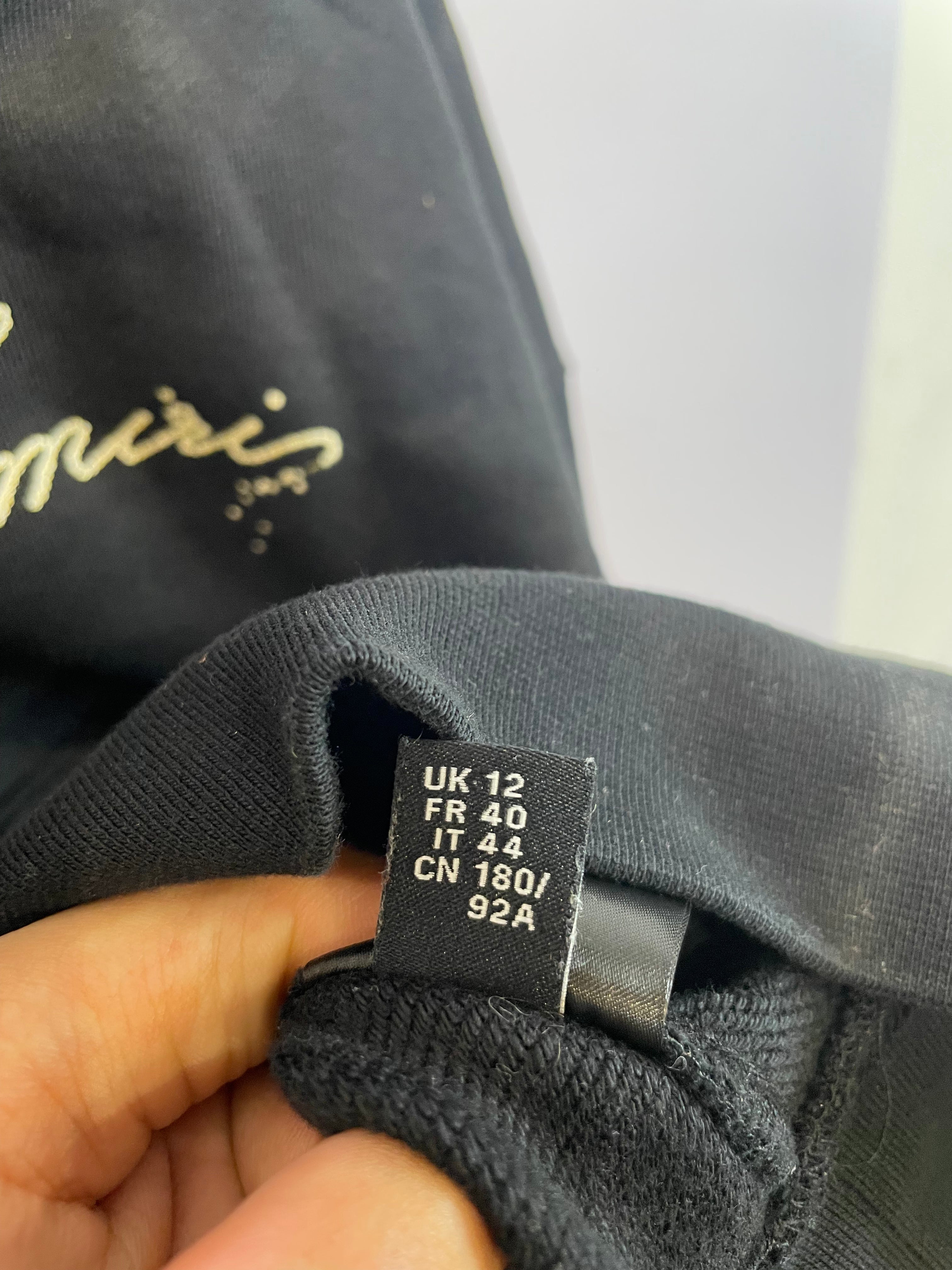 Amiri Cocktail Hoodie Black Used Female's Large