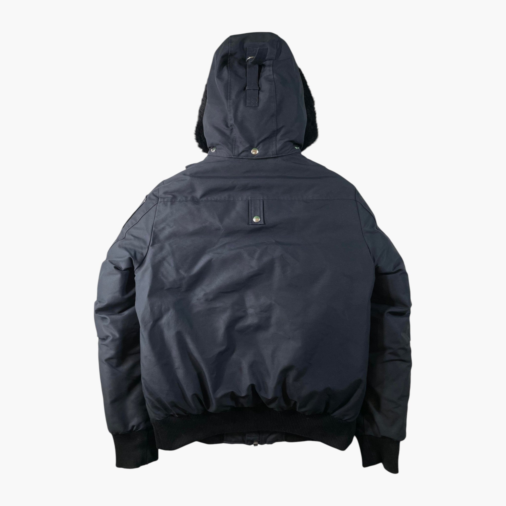 Moose Knuckles 3Q Black Fur Black Jacket