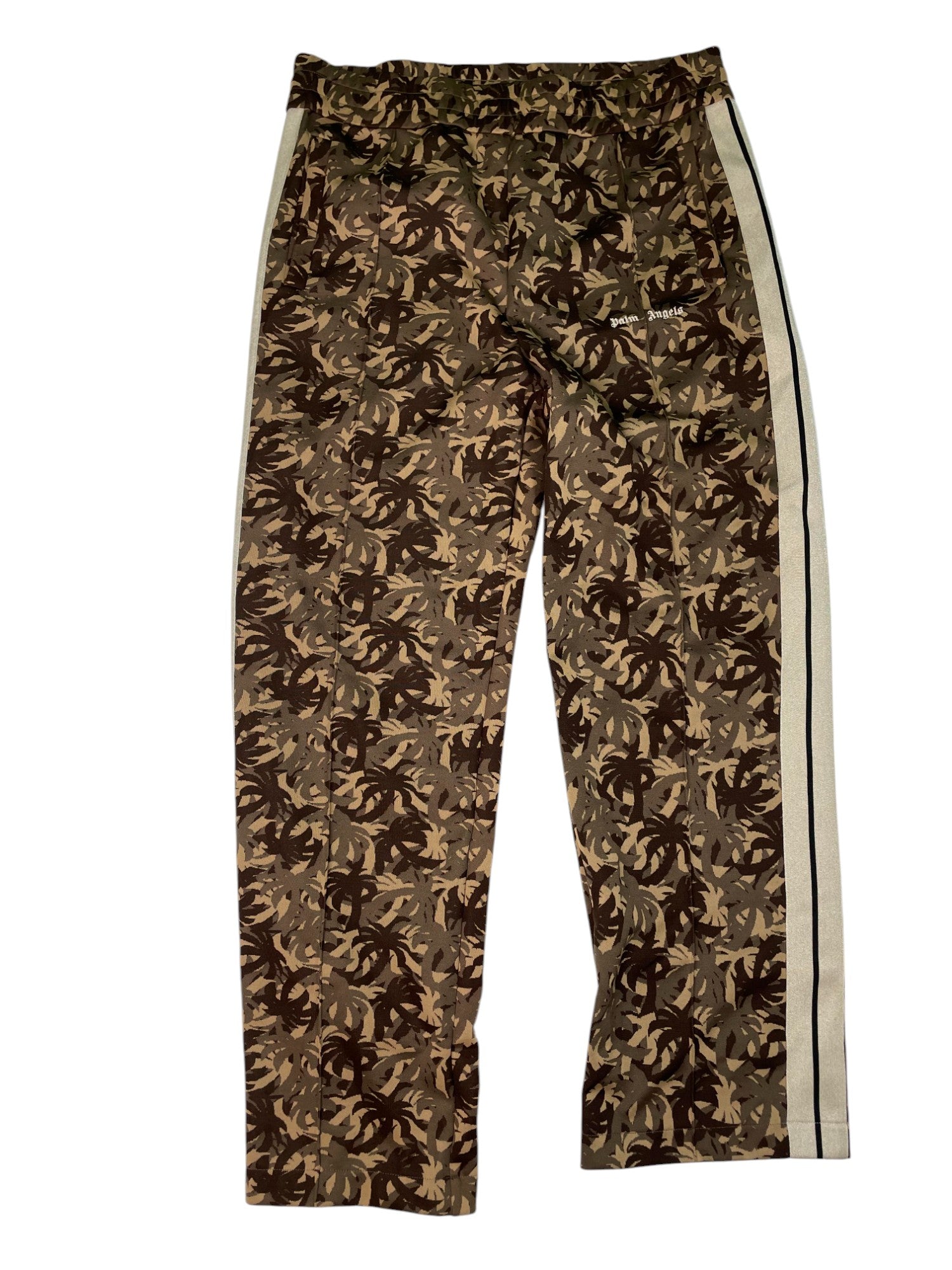 Palm Angels Brown Palm Tree Track Pants