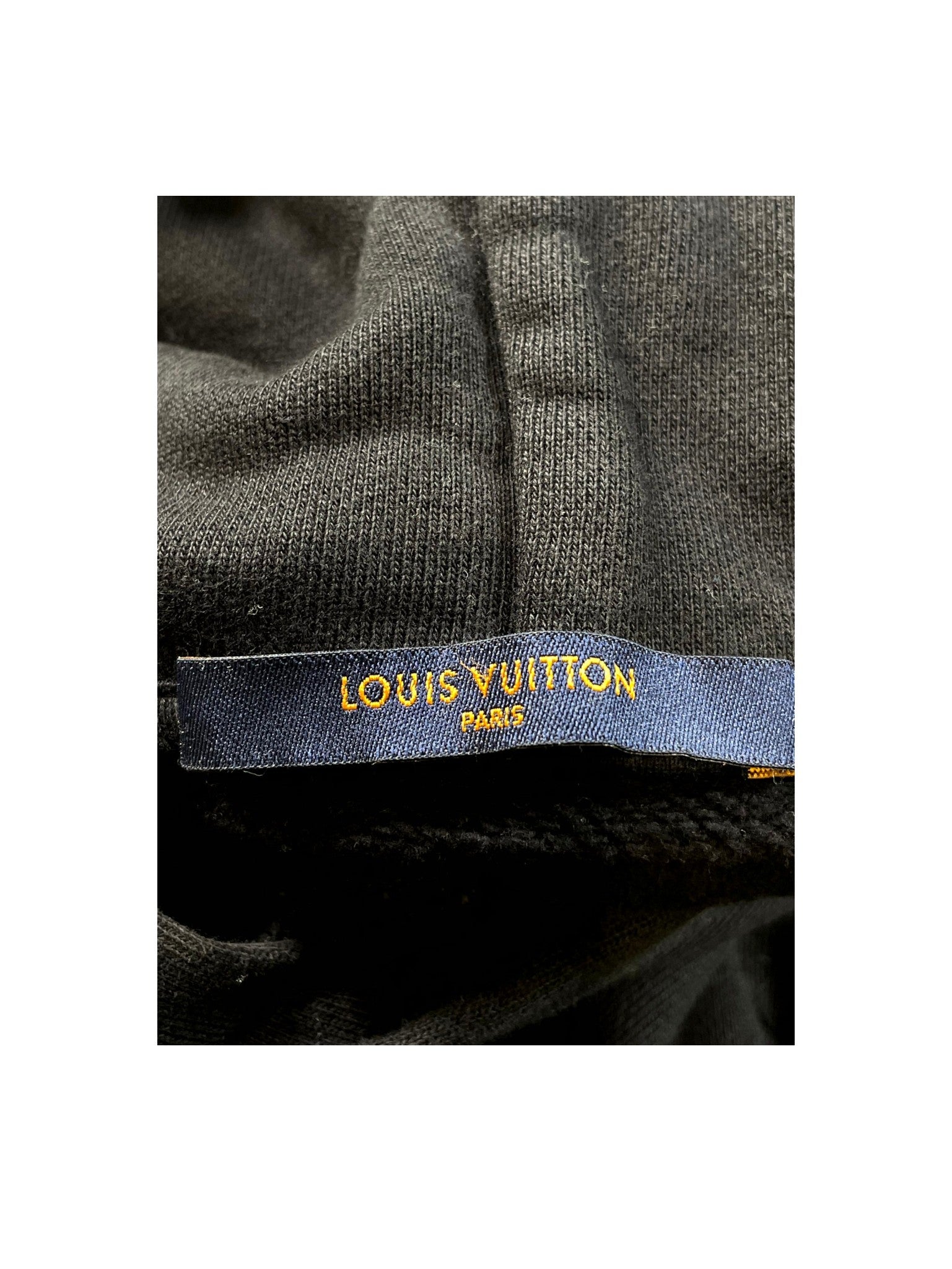 Louis Vuitton Signature Black Hoodie