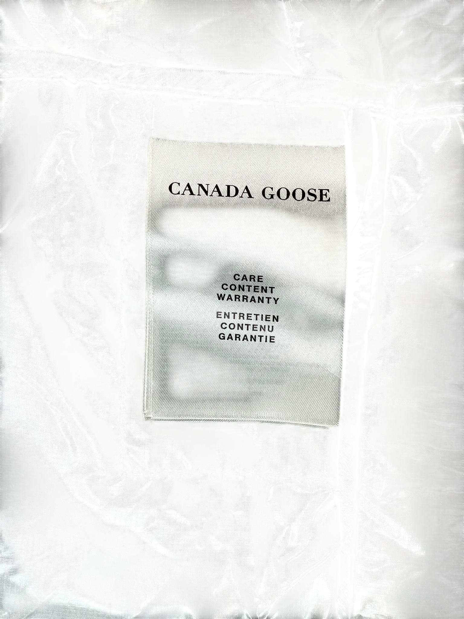 Canada goose Women's Long Silver Coat