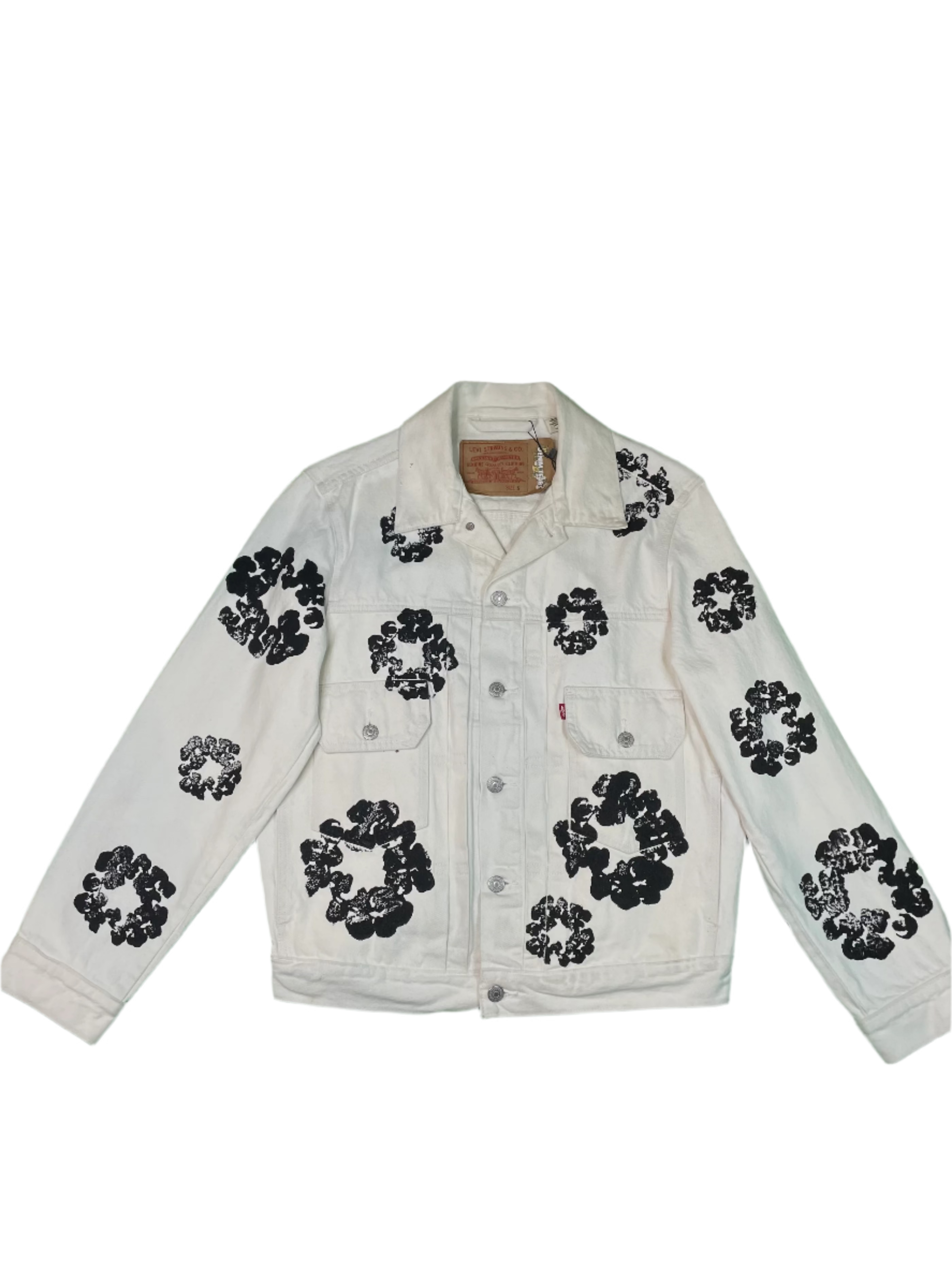 Denim Tears White Jean Jacket