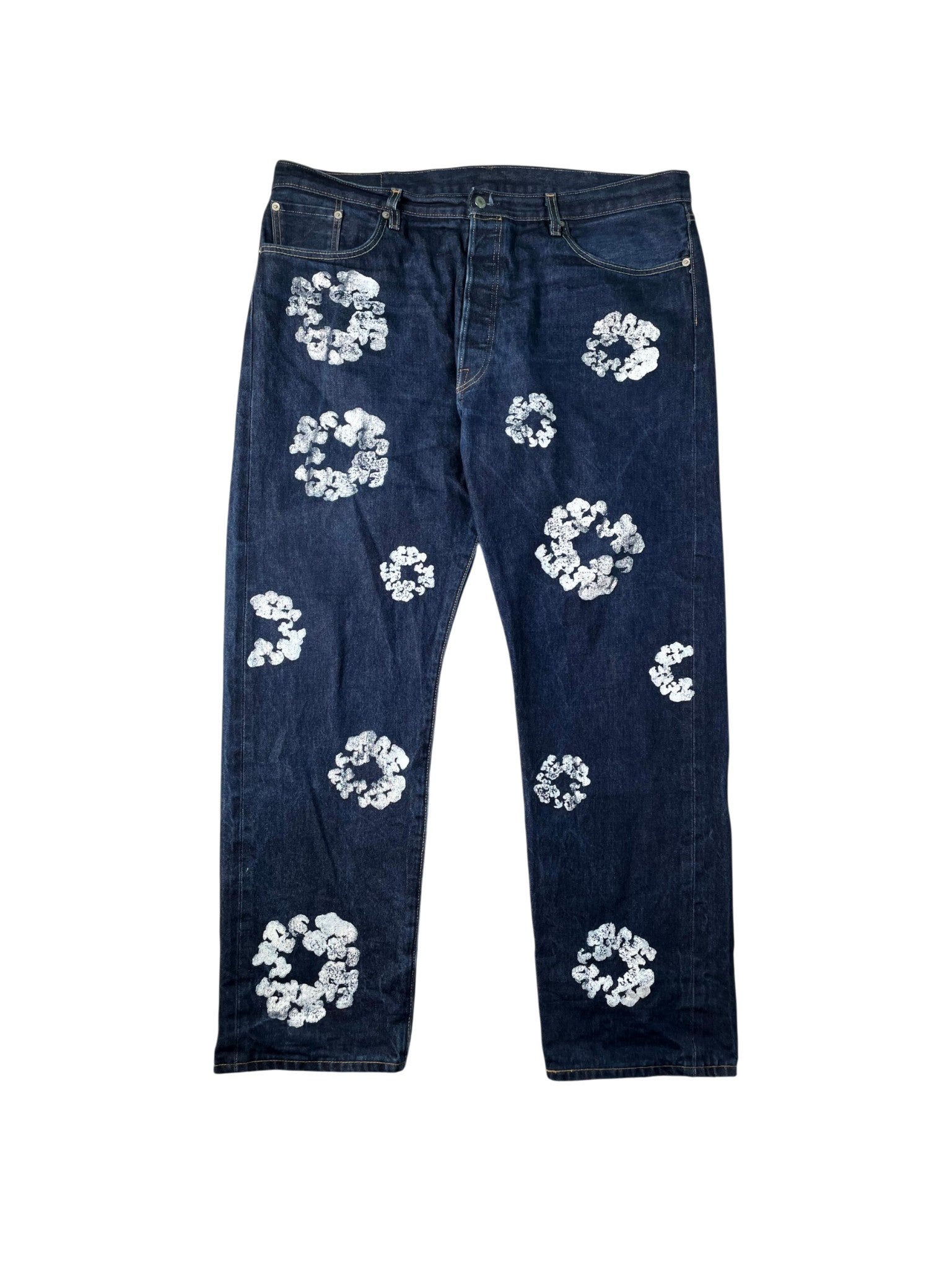 Denim Tears Navy Wash Jeans