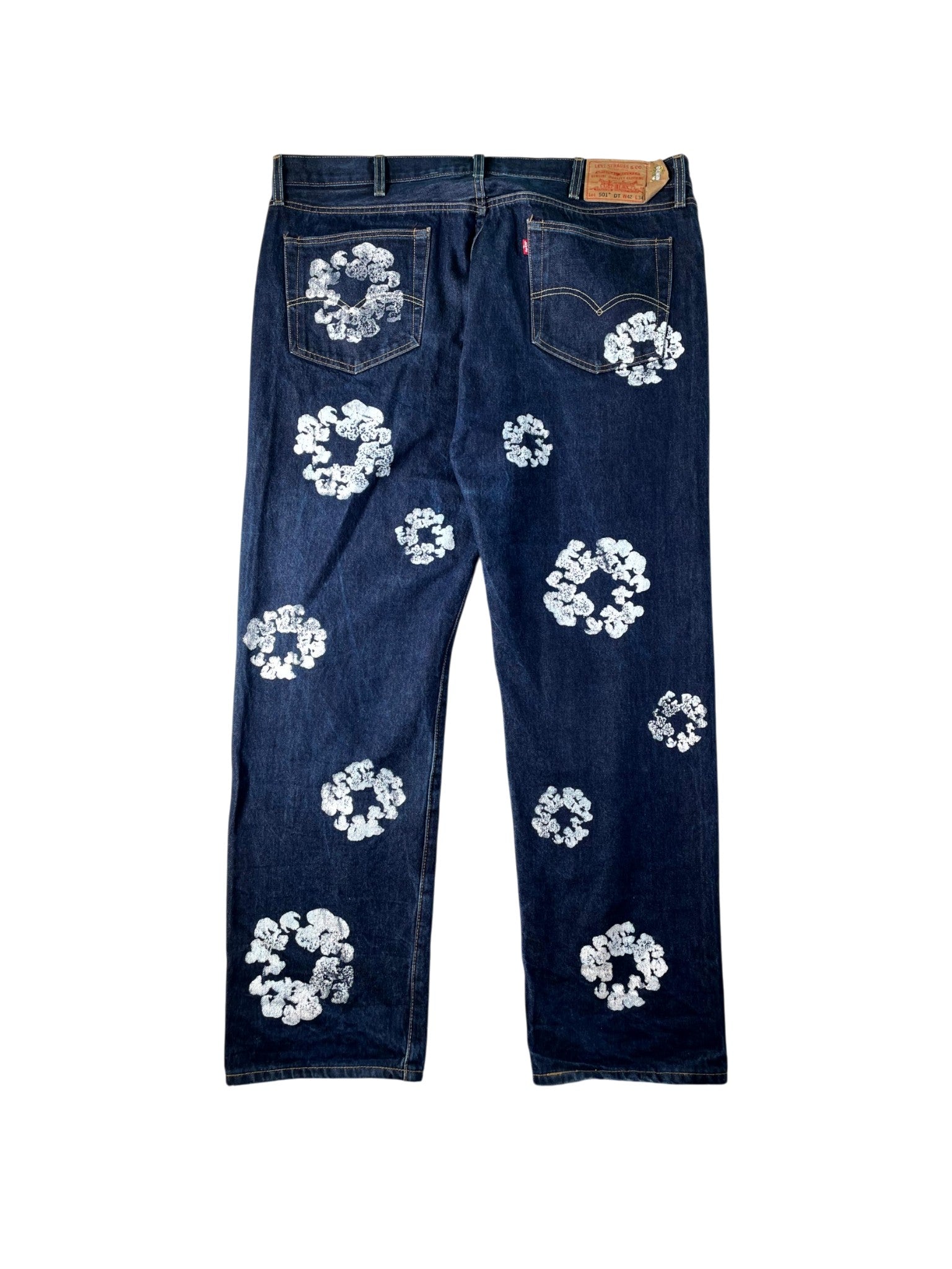 Denim Tears Navy Wash Jeans