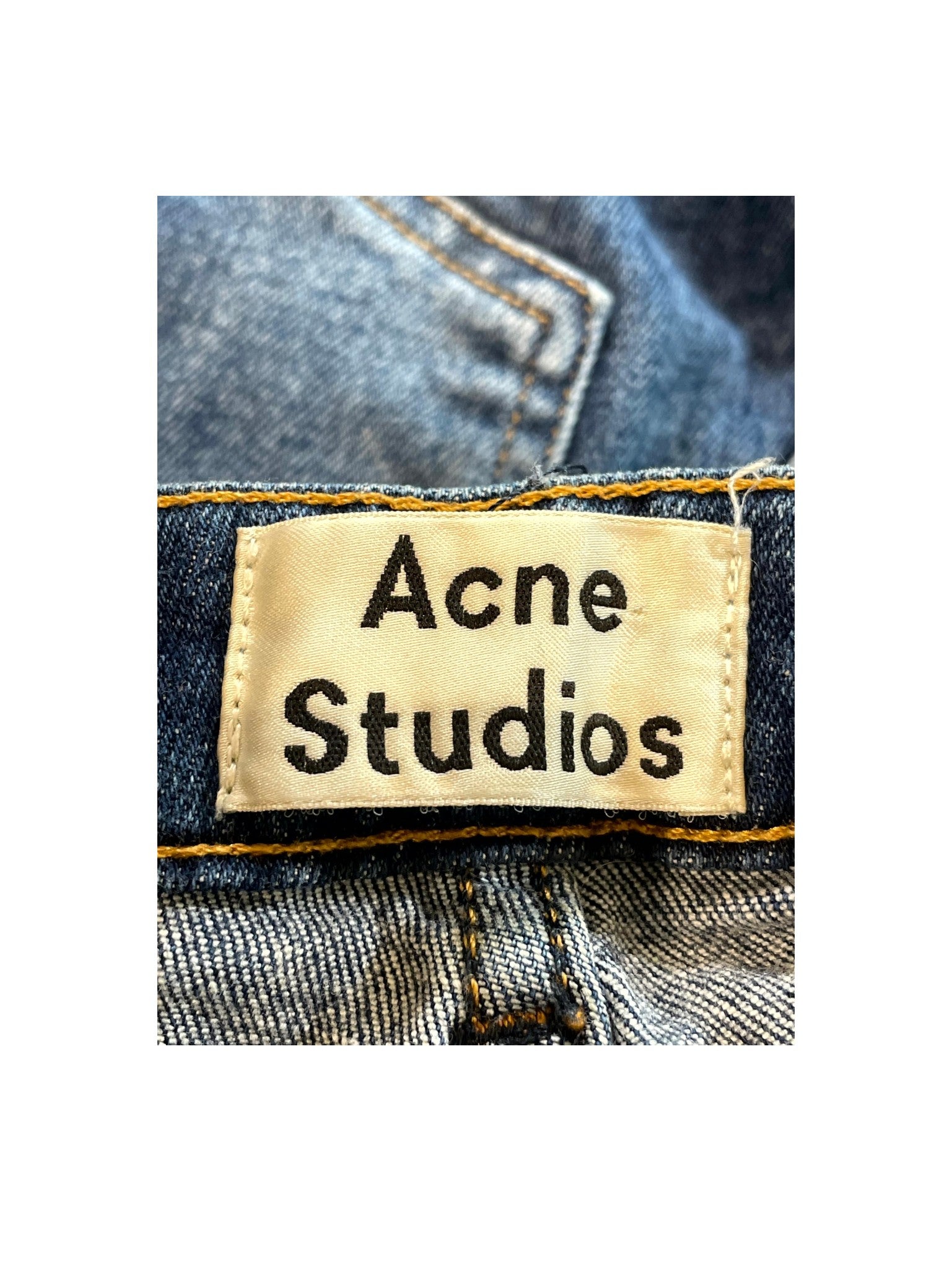 Acne Studios Classic Plain (Women's) Deep Jeans