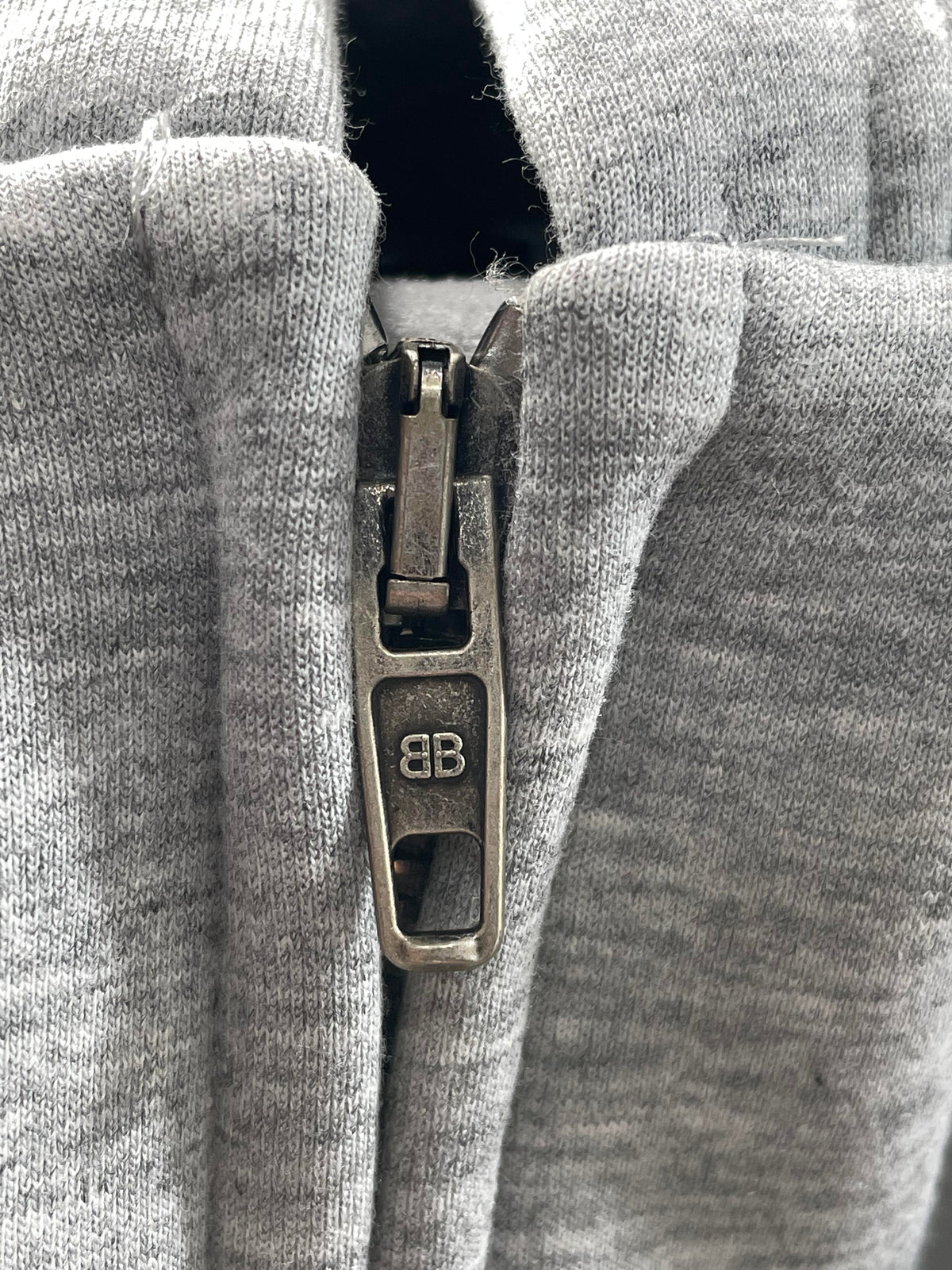 Balenciaga Infinity Grey & Black Zip Up